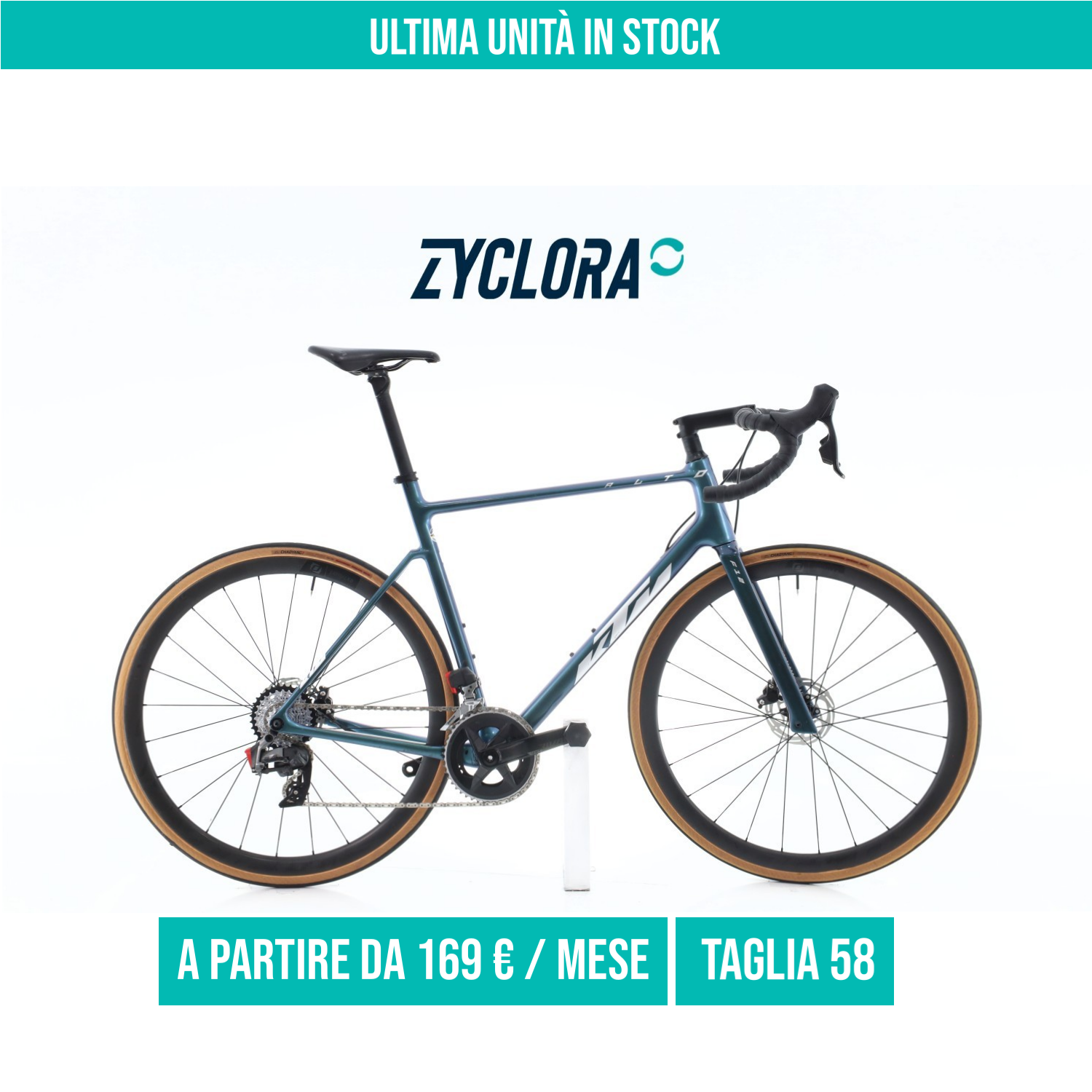 KTM Revelator Alto AXS 12V taglia 58 Semi-nuova