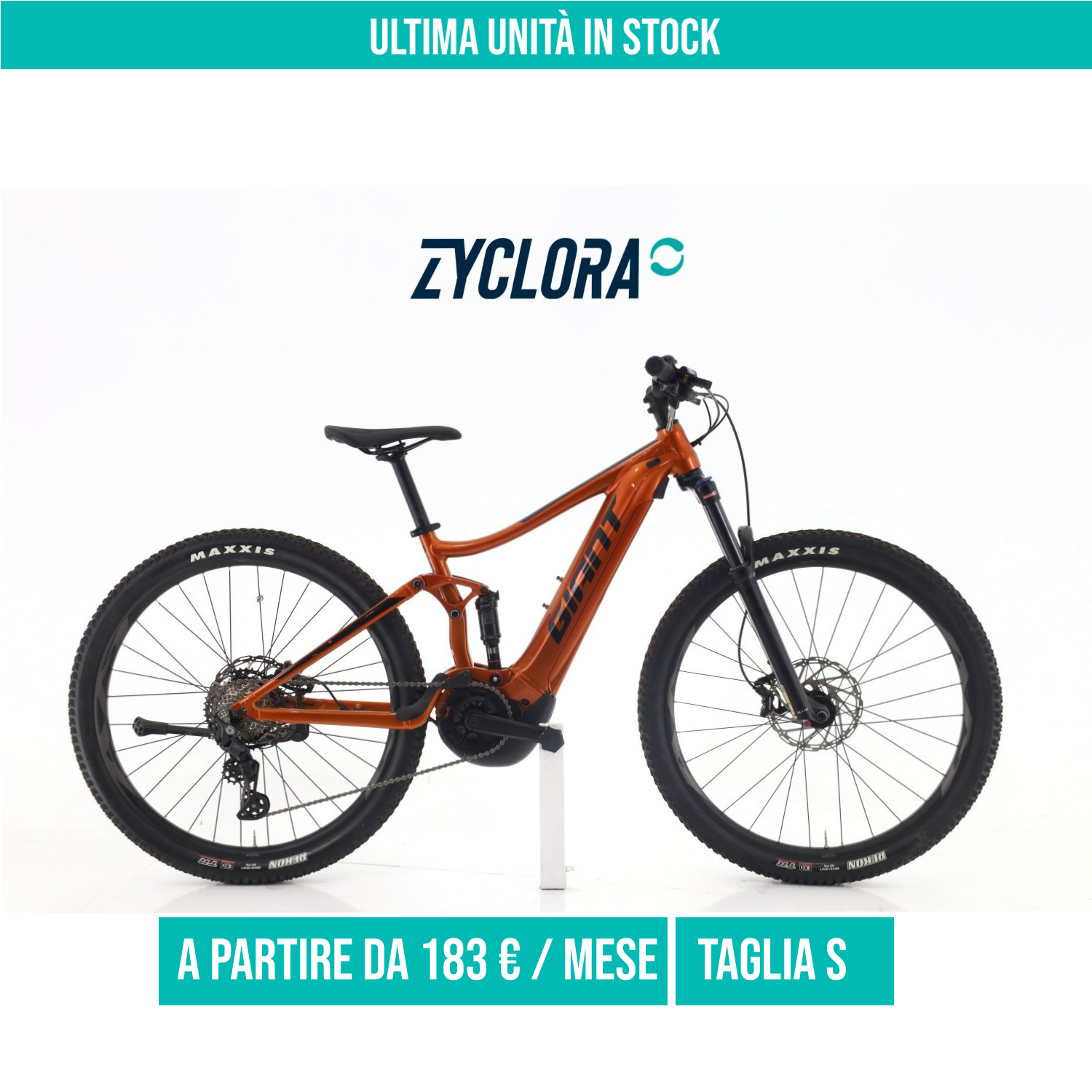 Giant Stance E+2 taglia S Semi-nuova