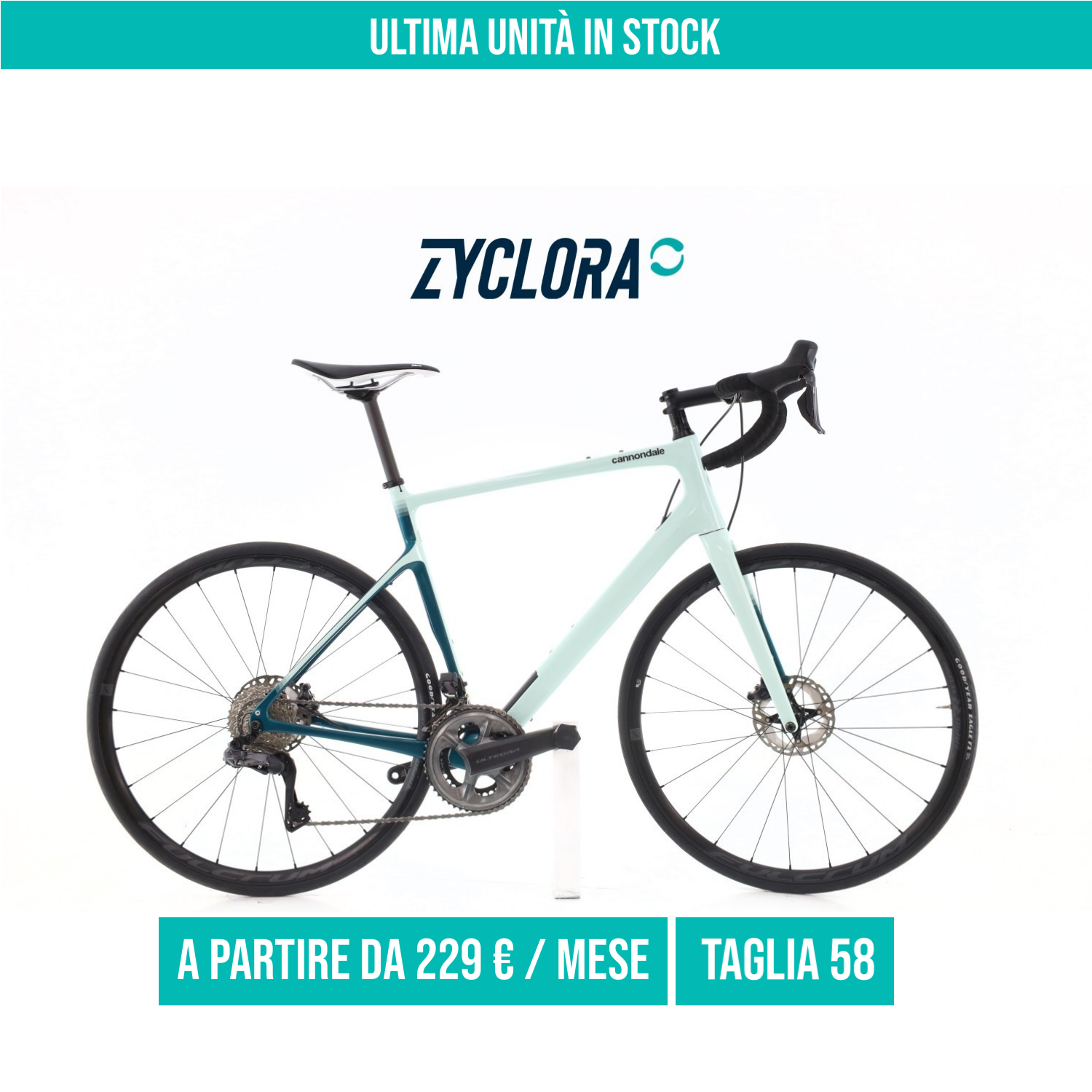 Cannondale Synapse Carbonio Di2 12V taglia 58 Semi-nuova