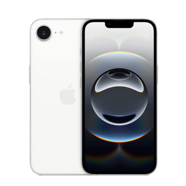 iPhone 16e 128 GB Bianco Sim Card (include slot sim) A Ricondizionato