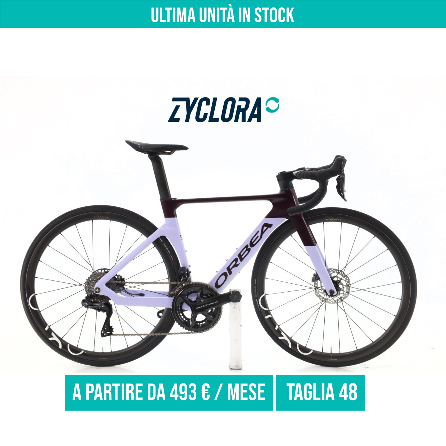 Orbea Orca Aero L.Kutxa Carbonio DI2 12V taglia 48 Semi-nuova