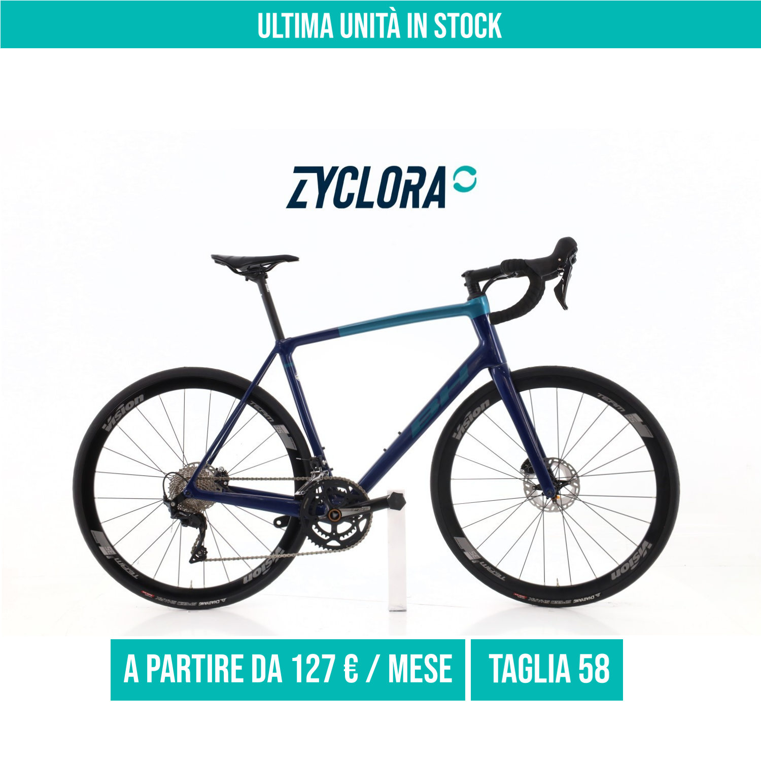 BH SL1 2.5 Carbonio taglia 58 Semi-nuova