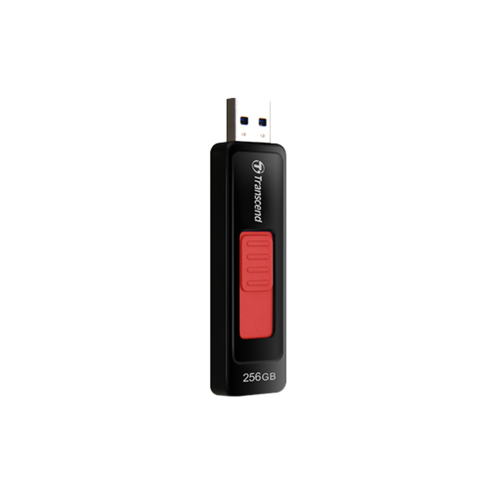 Transcend JetFlash 760, ts256gjf760, 256 GB, USB Typ-A, 3.2 Gen 1 3.1 Gen 1, Dia, 12 g, Schwarz