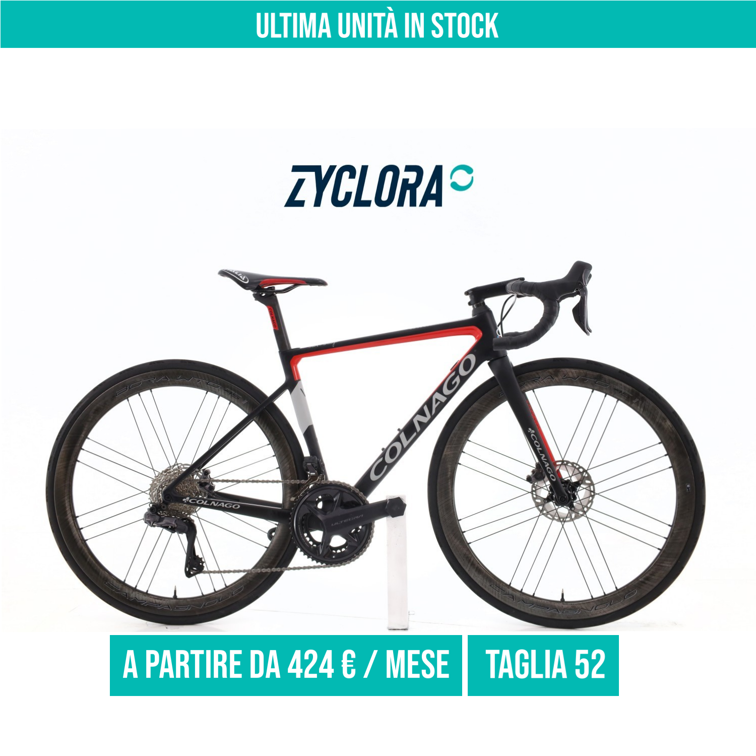 Colnago V3 Di2 12V taglia 52 Semi-nuova