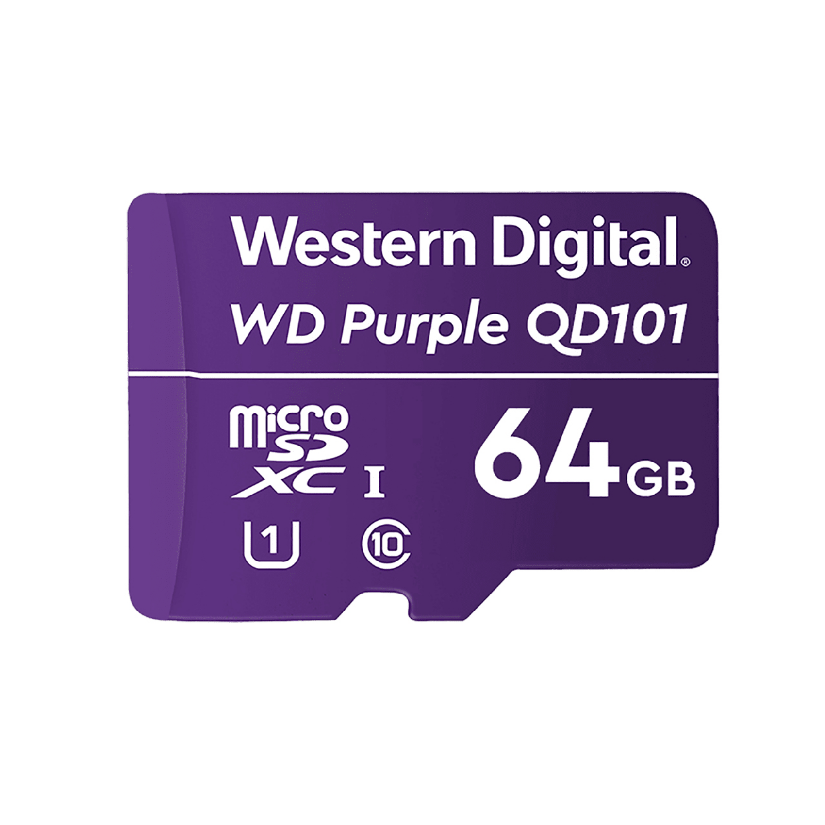 SanDisk WD Purple SC QD101, wdd064g1p0c-85ael0, 64 GB, Klasse 10, Class 1 (U1), Violett