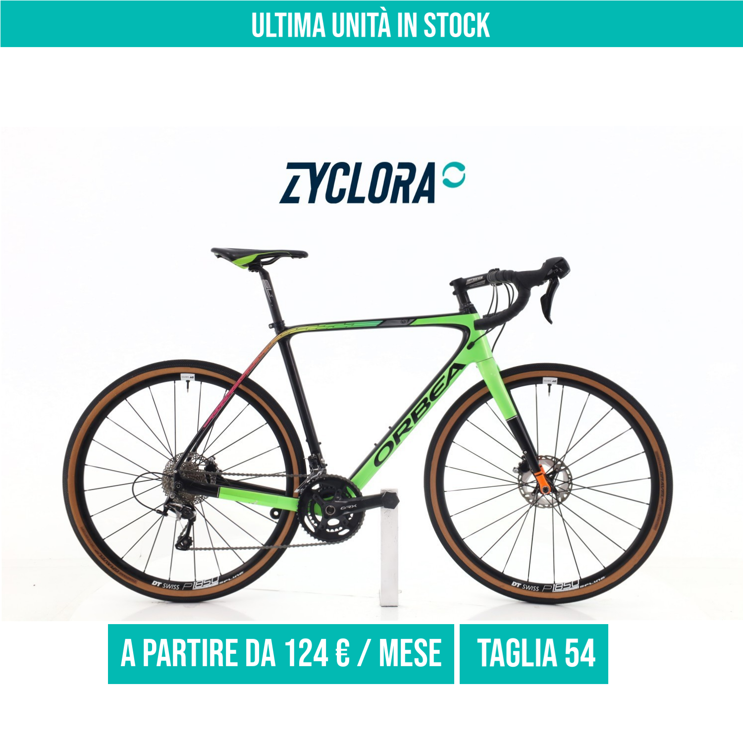 Orbea Terra taglia 54 Semi-nuova