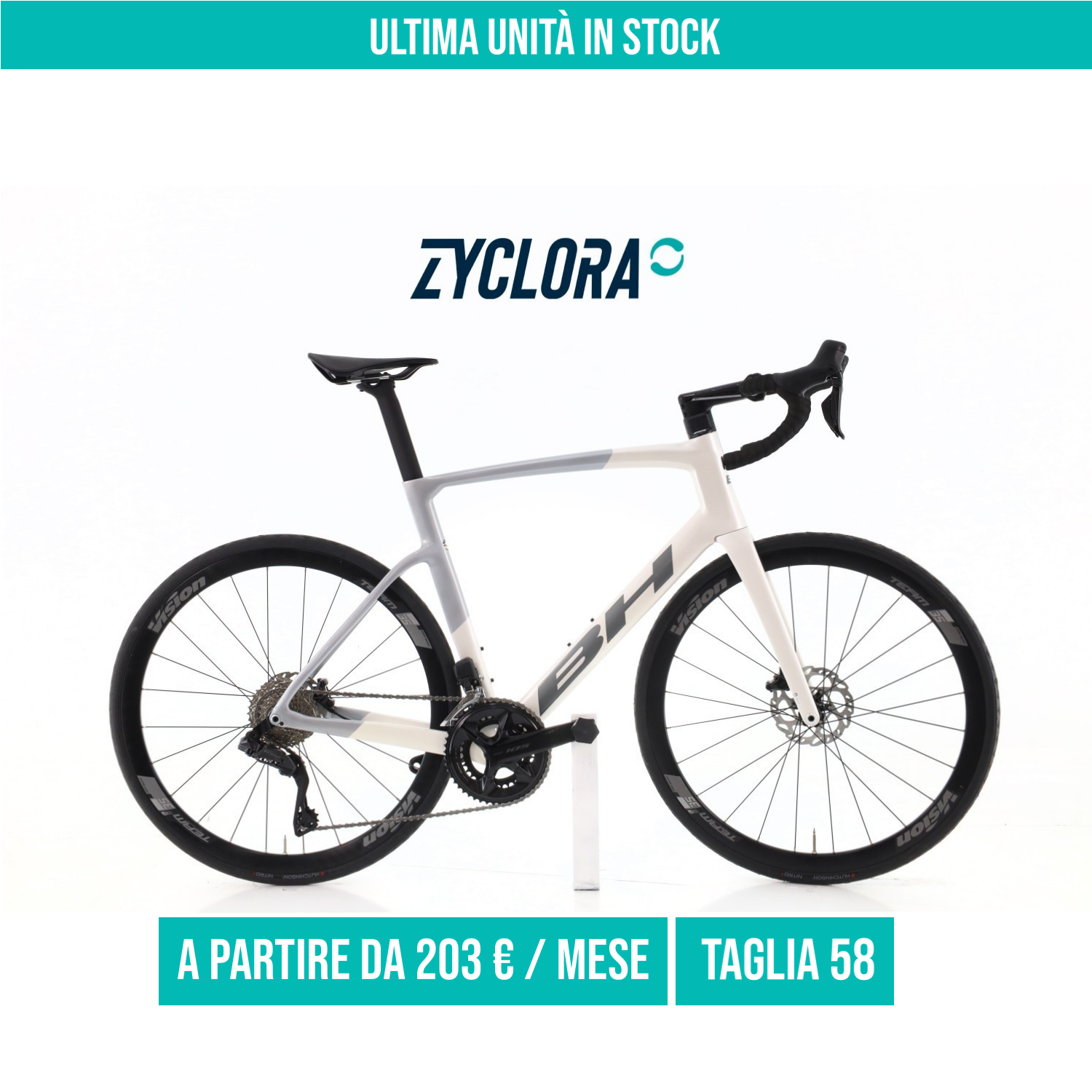 BH RS1 Carbonio Di2 12V taglia 58 Semi-nuova