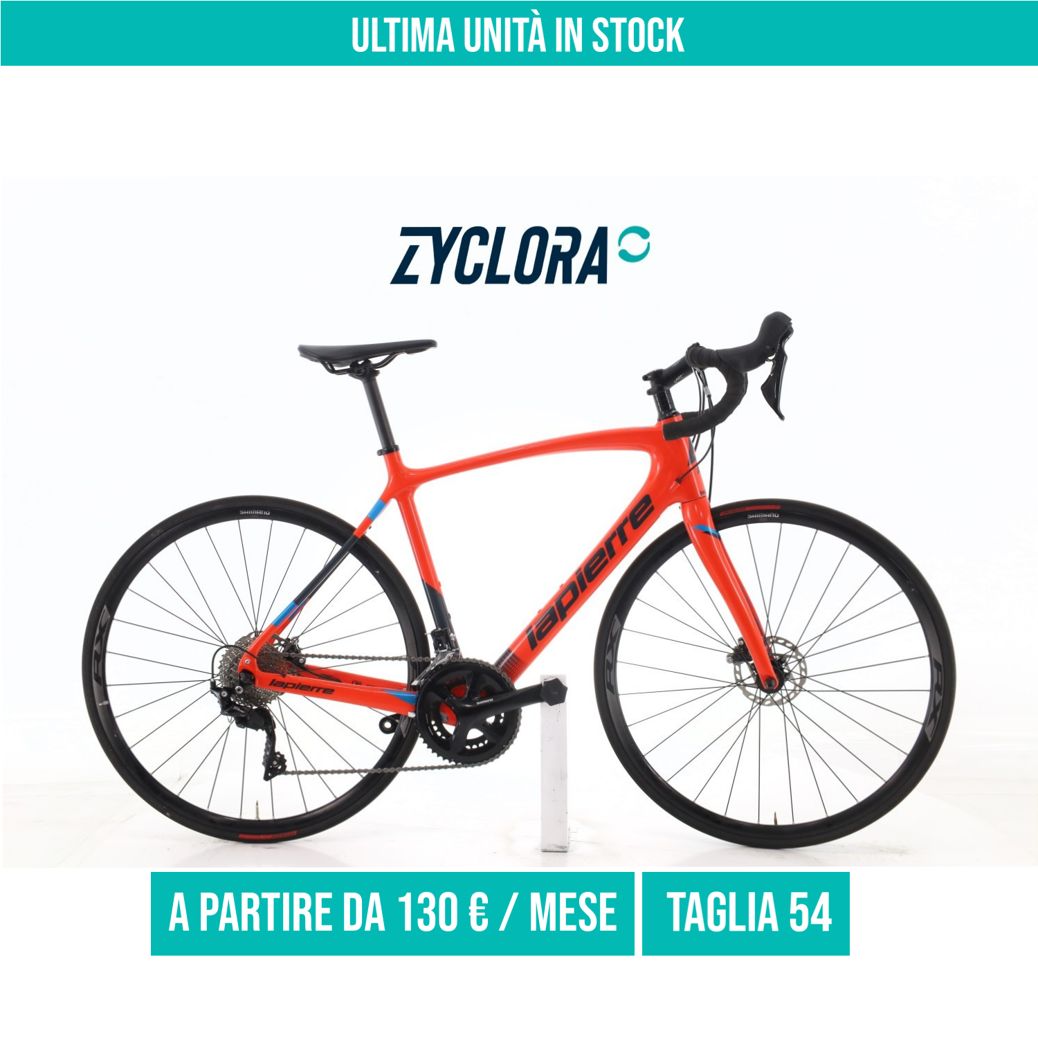 Lapierre Sensium 500 Carbonio taglia 54 Semi-nuova