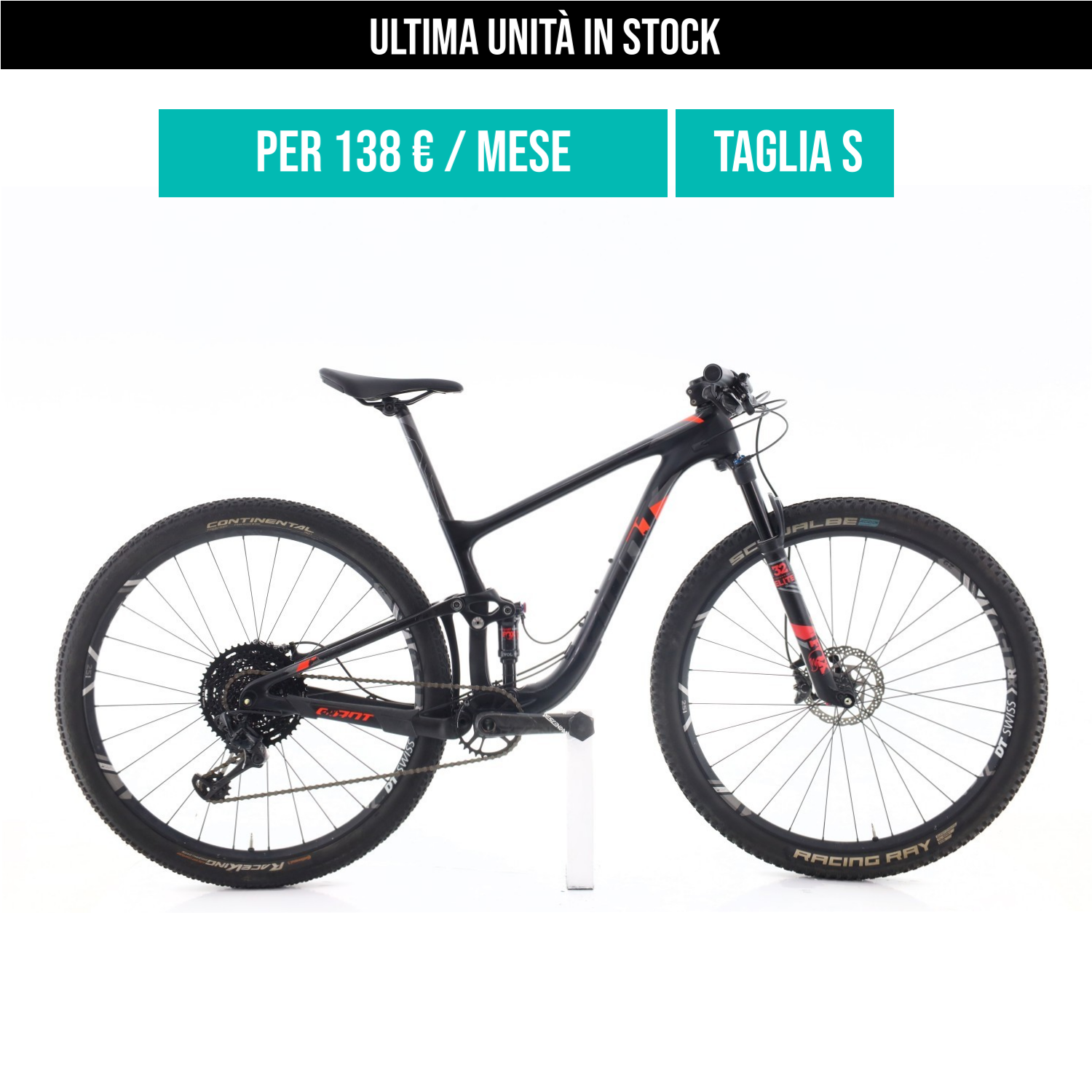 Giant Anthem Advanced Pro 1 XX1 taglia S Semi-nuova