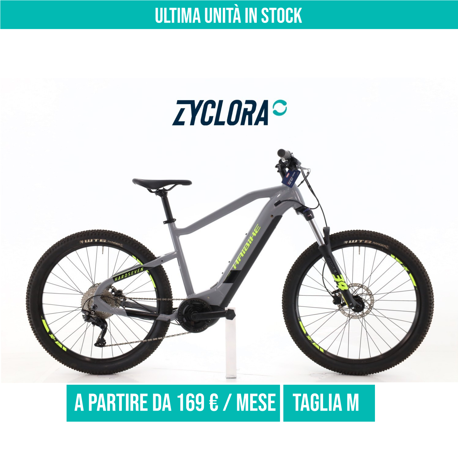 Haibike Hard Seven 6 taglia M Semi-nuova