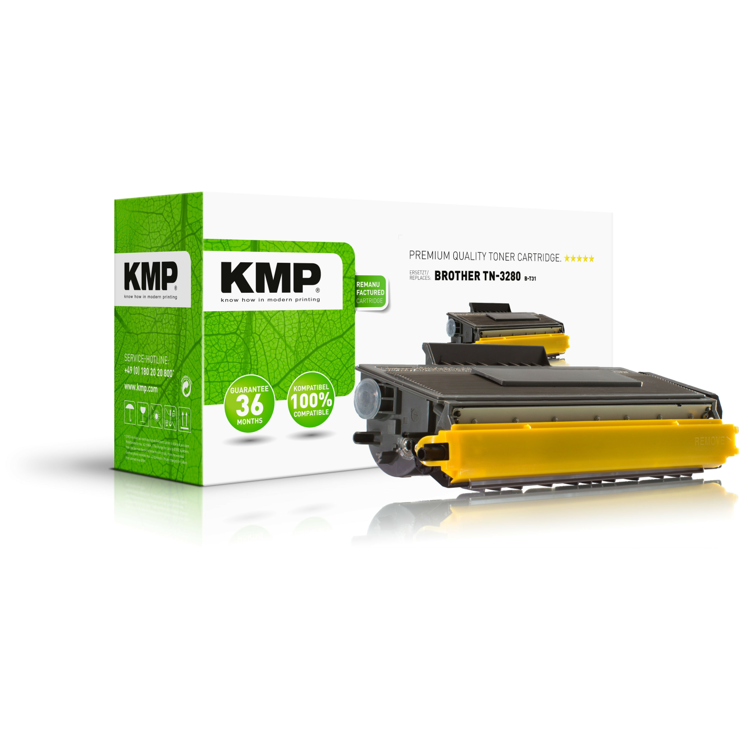 KMP B-T31, 1255,5000, 12000 Seiten, Schwarz, 1 Stücke