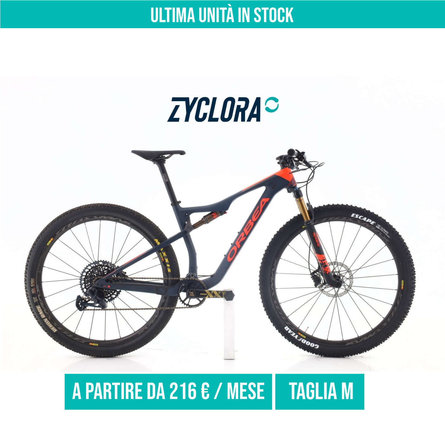 Orbea Oiz M-LTD GX taglia M Semi-nuova