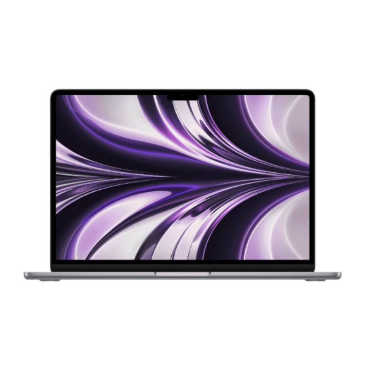 MacBook Air 13 M2 (2022) 512 GB Grigio siderale A 8 GB CPU 8-core - GPU 10 Core Ricondizionato