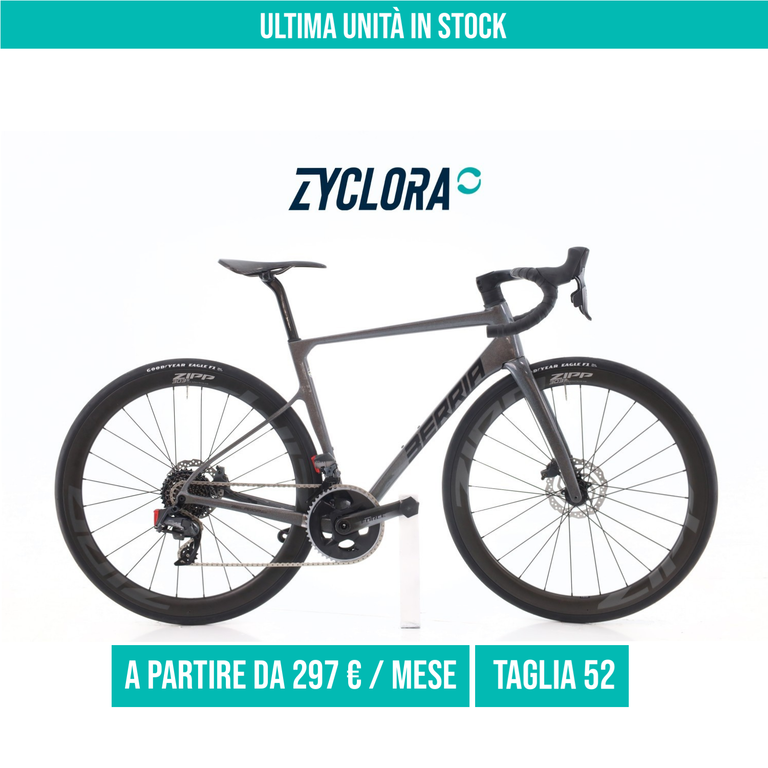 Berria Belador Carbonio AXS 12V taglia 52 Semi-nuova