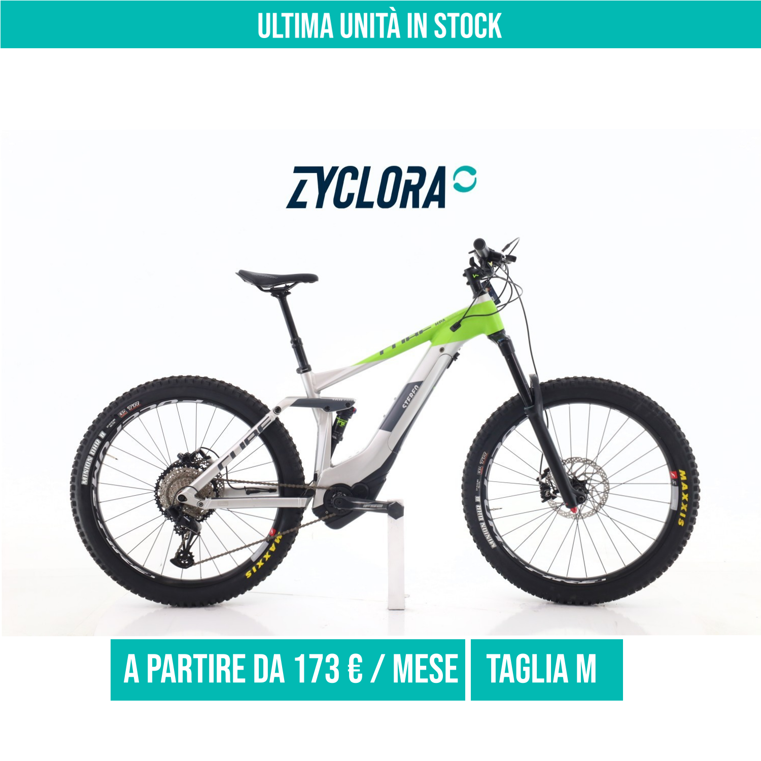 Cube Stereo Hybrid HPA taglia M Semi-nuova