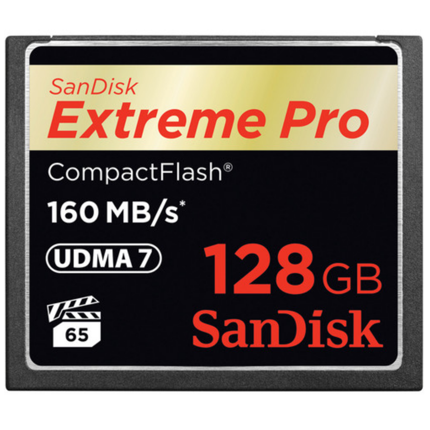 SanDisk 128GB Extreme Pro CF 160MB/s, sdcfxps-128g-x46, 128 GB, Kompaktflash, 160 MB/s