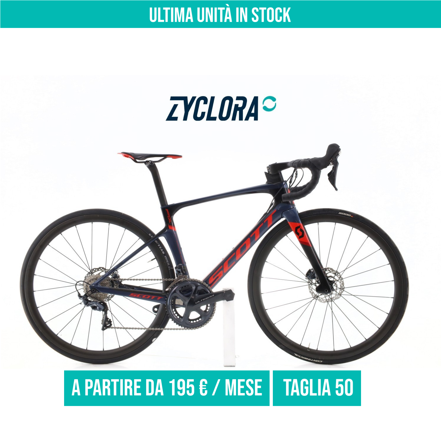 Scott Foil 20 taglia 50 Semi-nuova