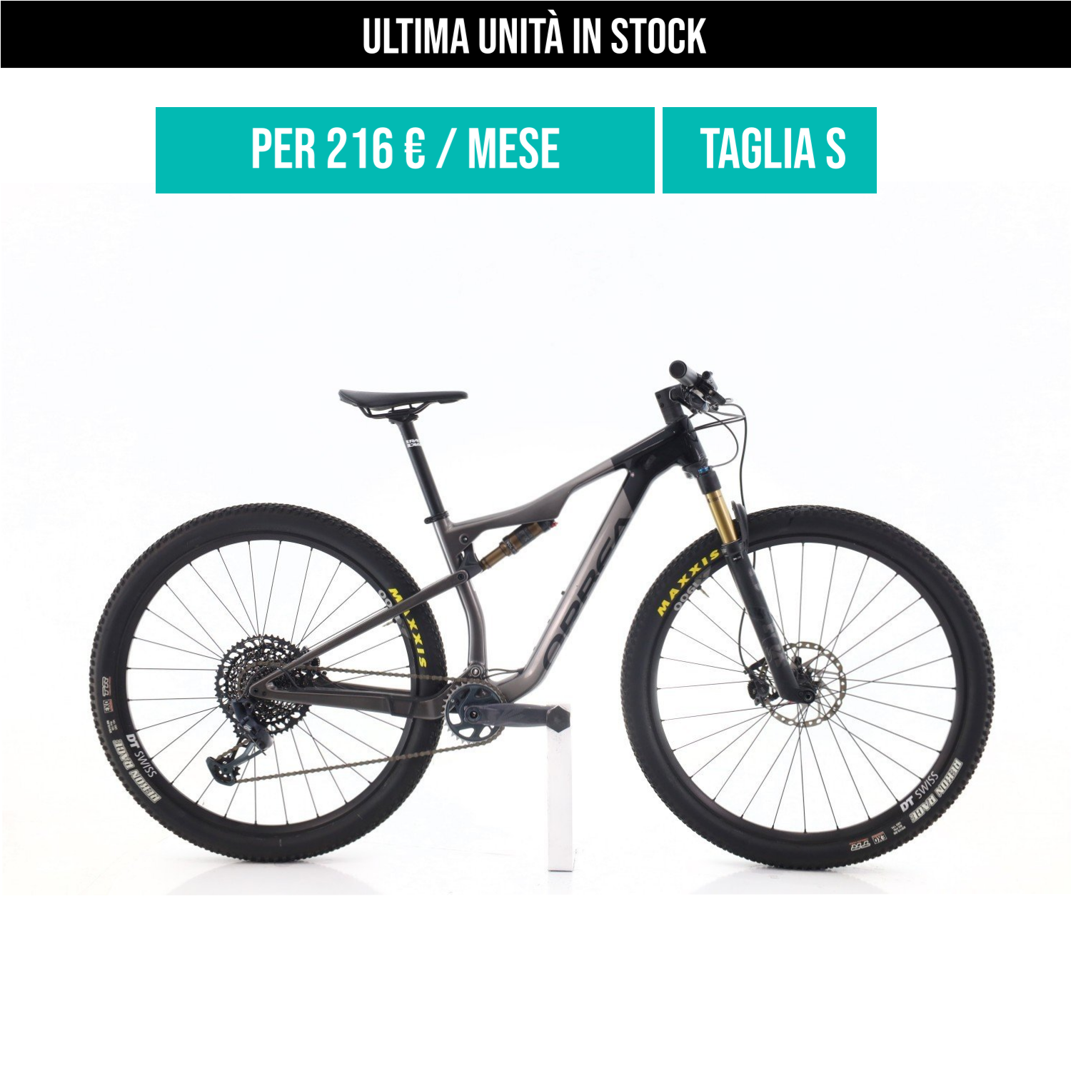 Orbea Oiz GX taglia S Semi-nuova