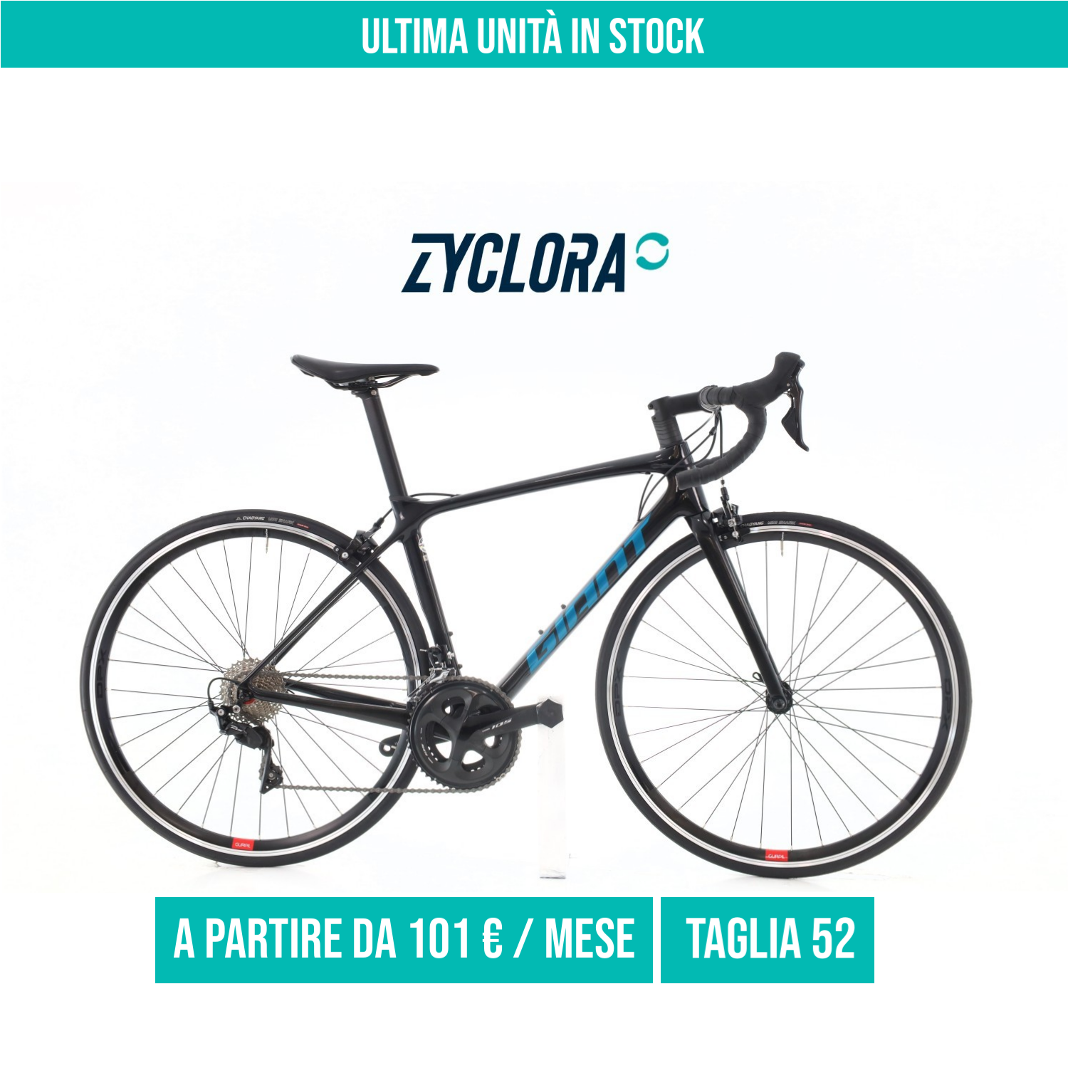 Giant TCR Advanced 2 Carbonio taglia 52 Semi-nuova