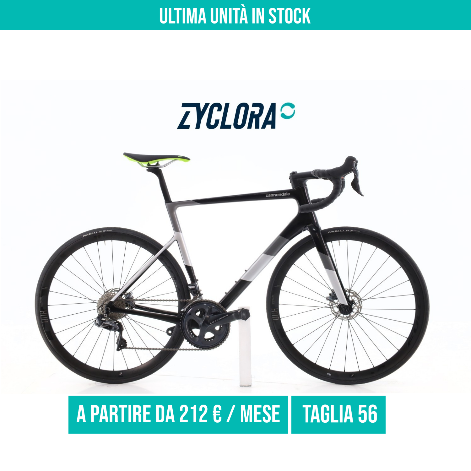 Cannondale Supersix Evo Di2 11V taglia 56 Semi-nuova