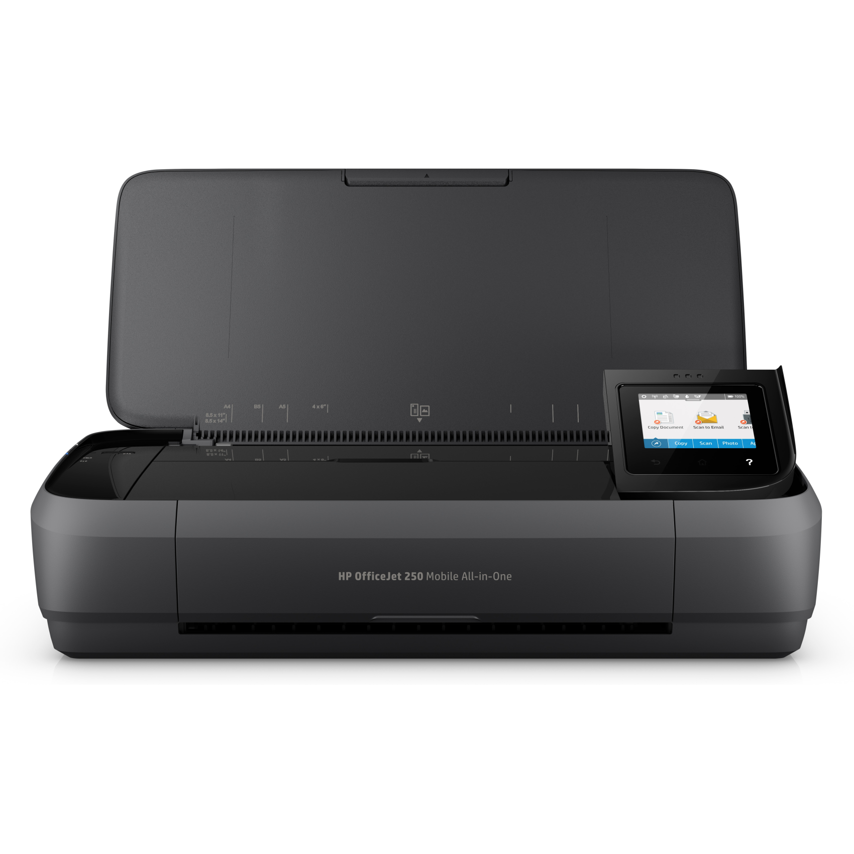 HP OfficeJet 250 Mobiler All-in-One-Drucker, cz992a#bhc, Farbe, Drucker für Kleine Büros, Drucken/Kopieren/Scann