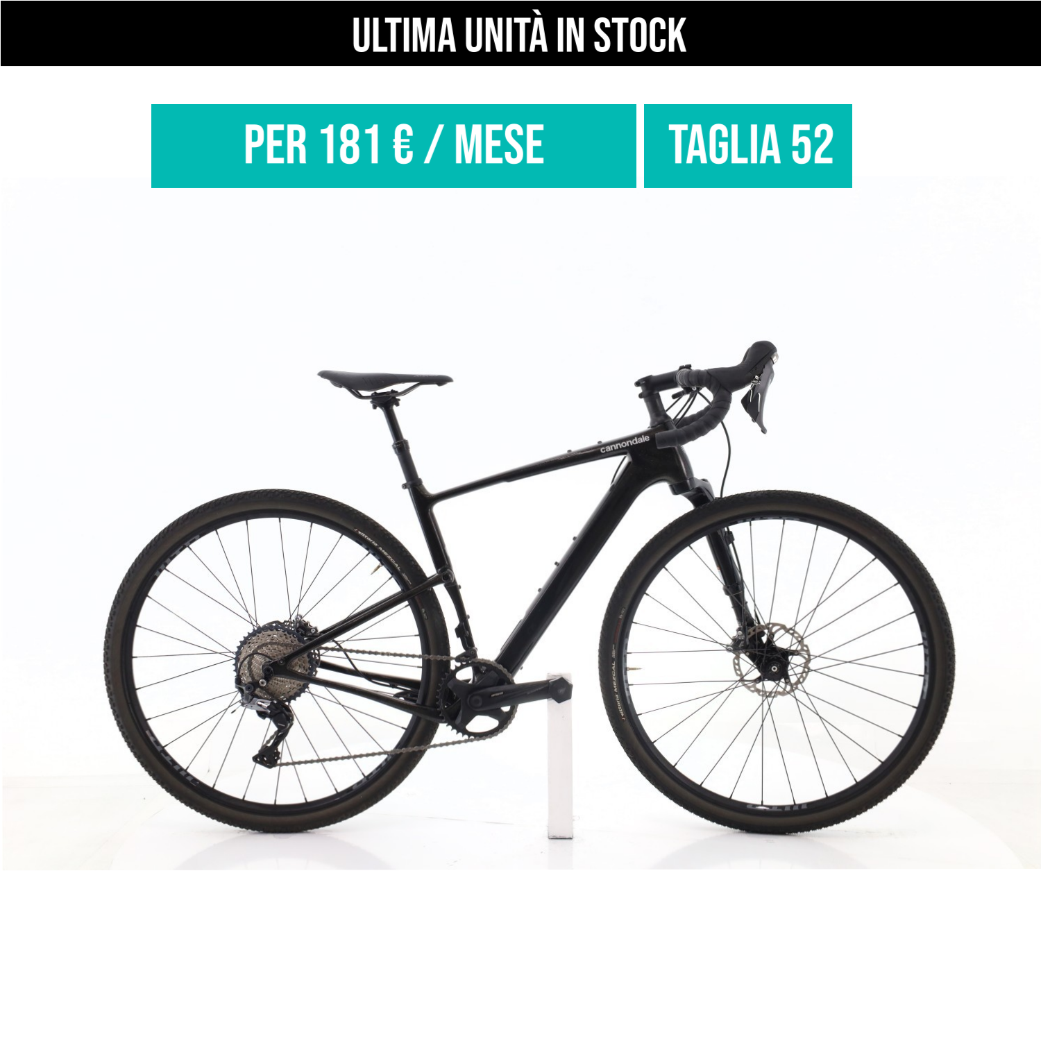Cannondale Topstone taglia 52 Semi-nuova