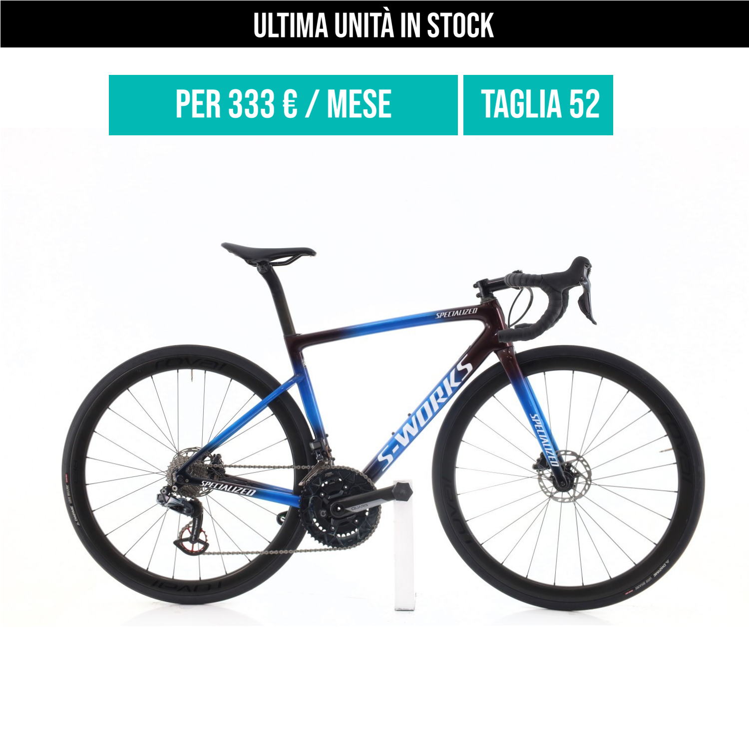 Specialized Tarmac SL6 S-Works Di2 11V taglia 52 Semi-nuova