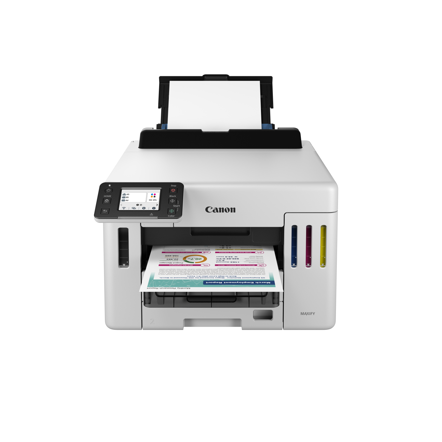 Canon MAXIFY GX5550, 6179c006, Farbe, 4, 45000 Seiten pro Monat, Doppelseitiger Druck