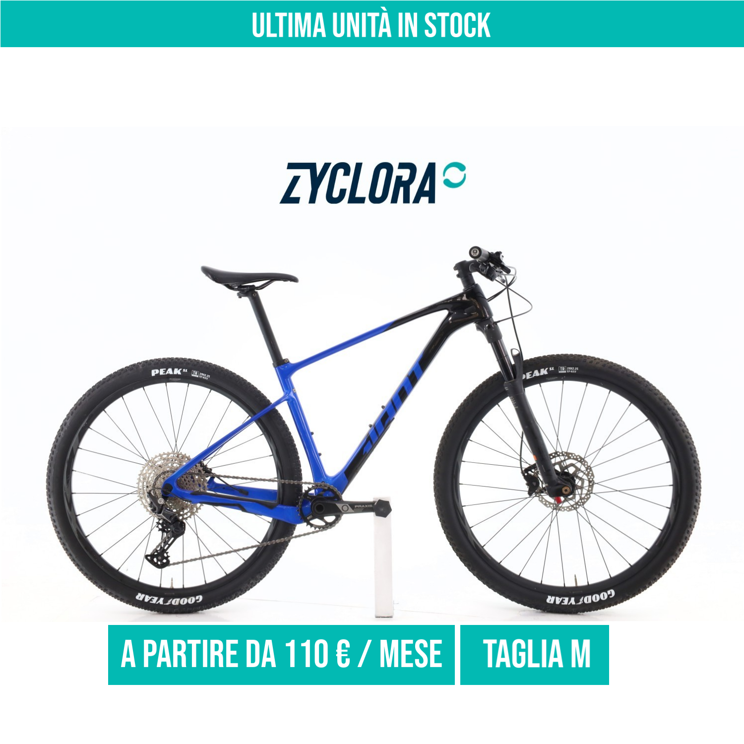 Giant XTC 3 taglia M Semi-nuova