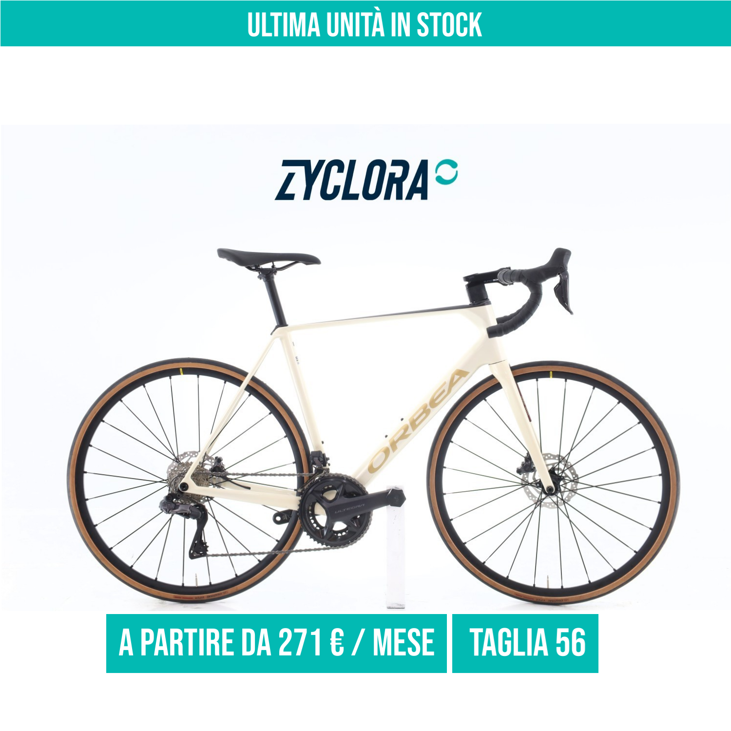 Orbea Orca Carbonio Di2 12V taglia 56 Semi-nuova