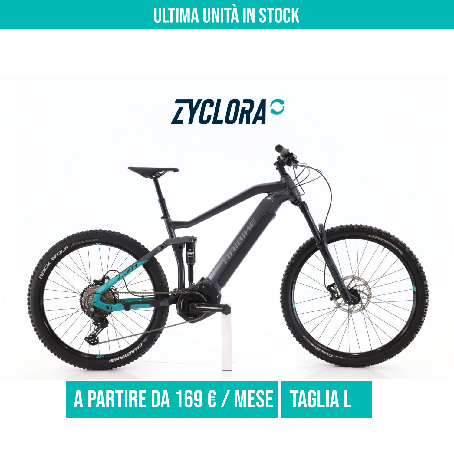 Haibike All MTN 1 taglia L Semi-nuova