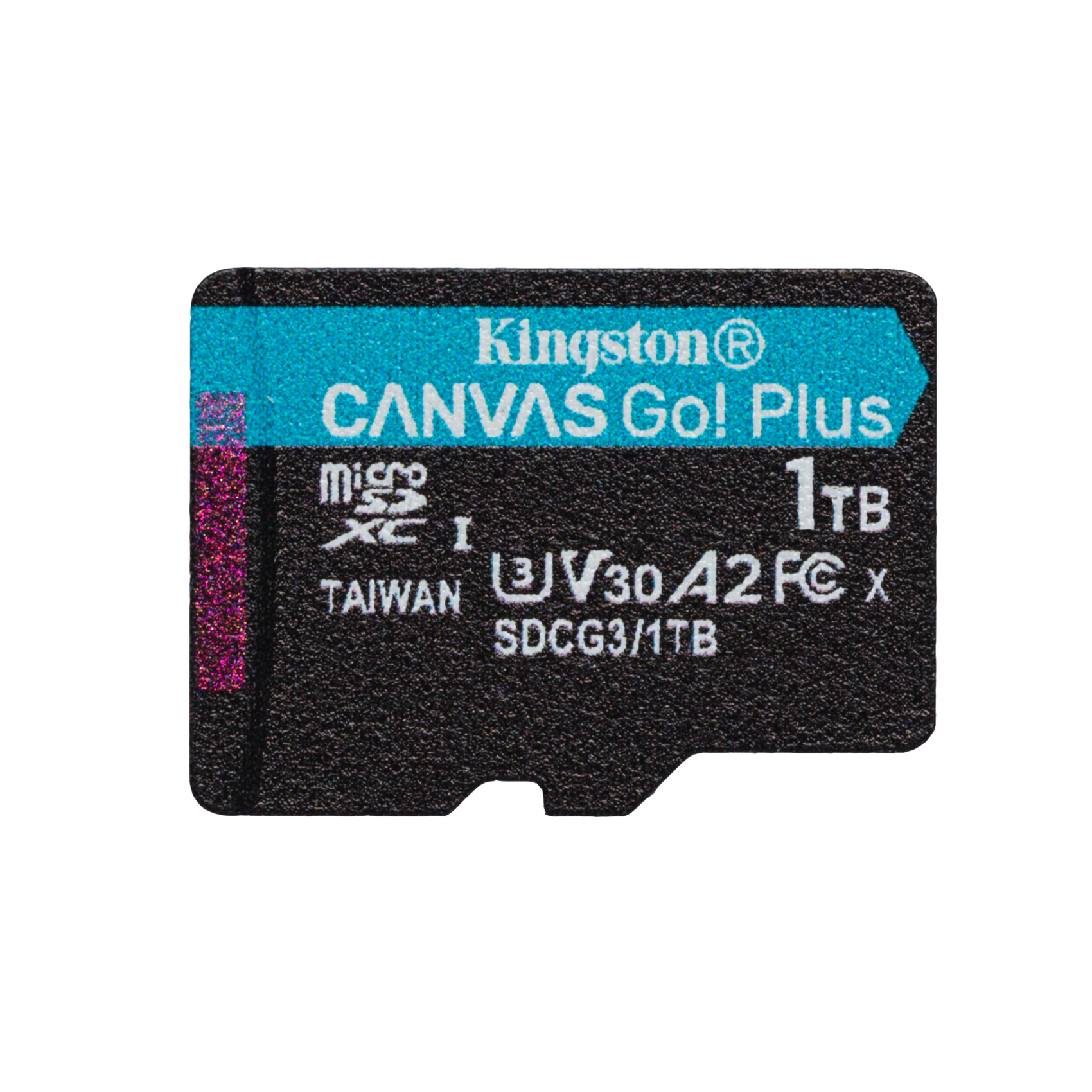 Kingston 1TB microSDXC Canvas Go Plus 170R A2 U3 V30 Einzelpack ohne Adapter, sdcg3/1tbsp, 1 TB, MicroSD, Klasse