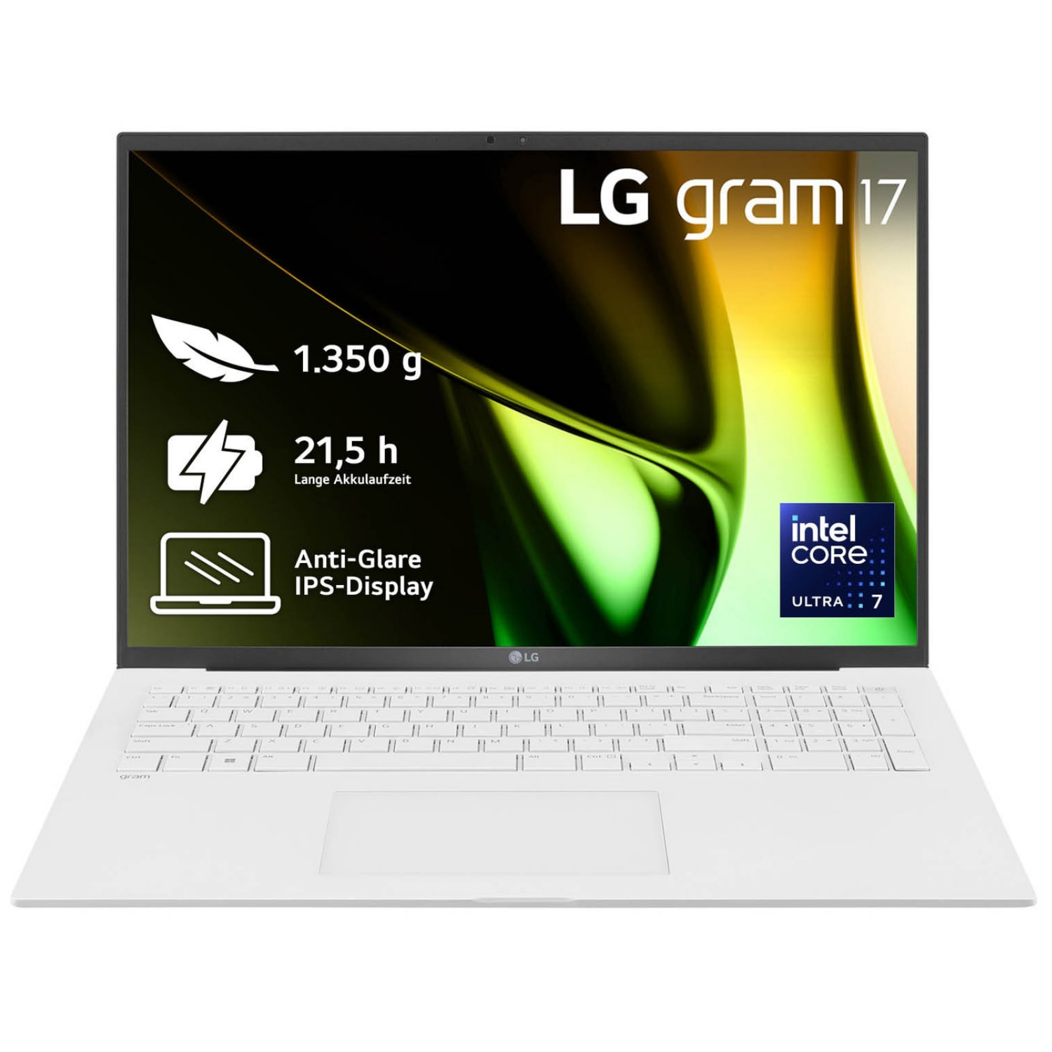 LG Gram, 17z90s-g.aa77g, Intel Core Ultra 7, 1 TB, Windows