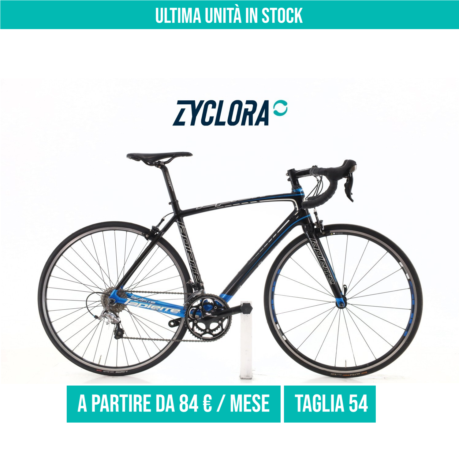 Lapierre Sensium 200 Carbonio taglia 54 Semi-nuova