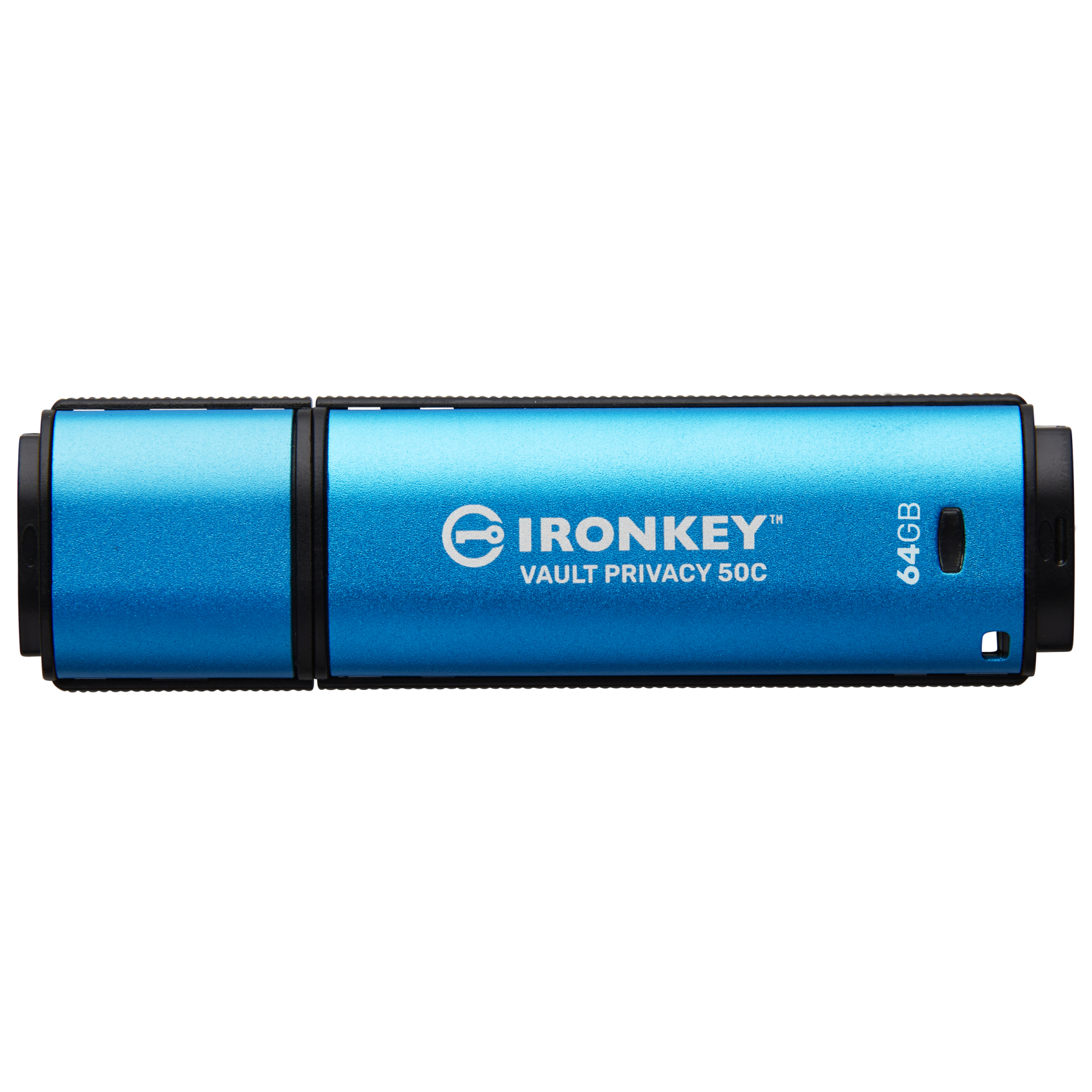 Kingston IronKey 64GB USB-C Vault Privacy 50C AES-256 verschlüsselter, ikvp50c/64gb, F 197, 64 GB, USB Typ-C, 3