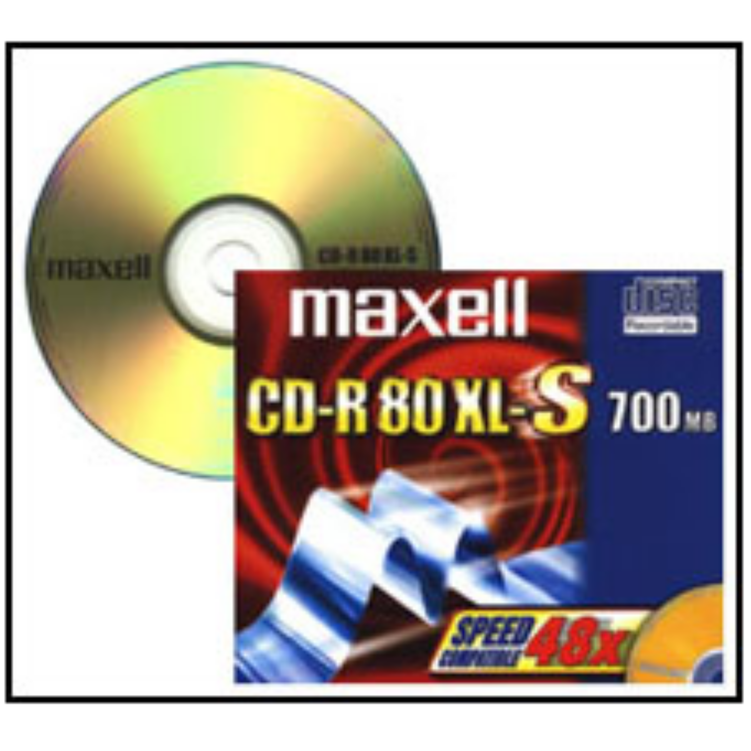 Maxell CD-R 700Mb 52x, 624006, 120 mm, 700 MB