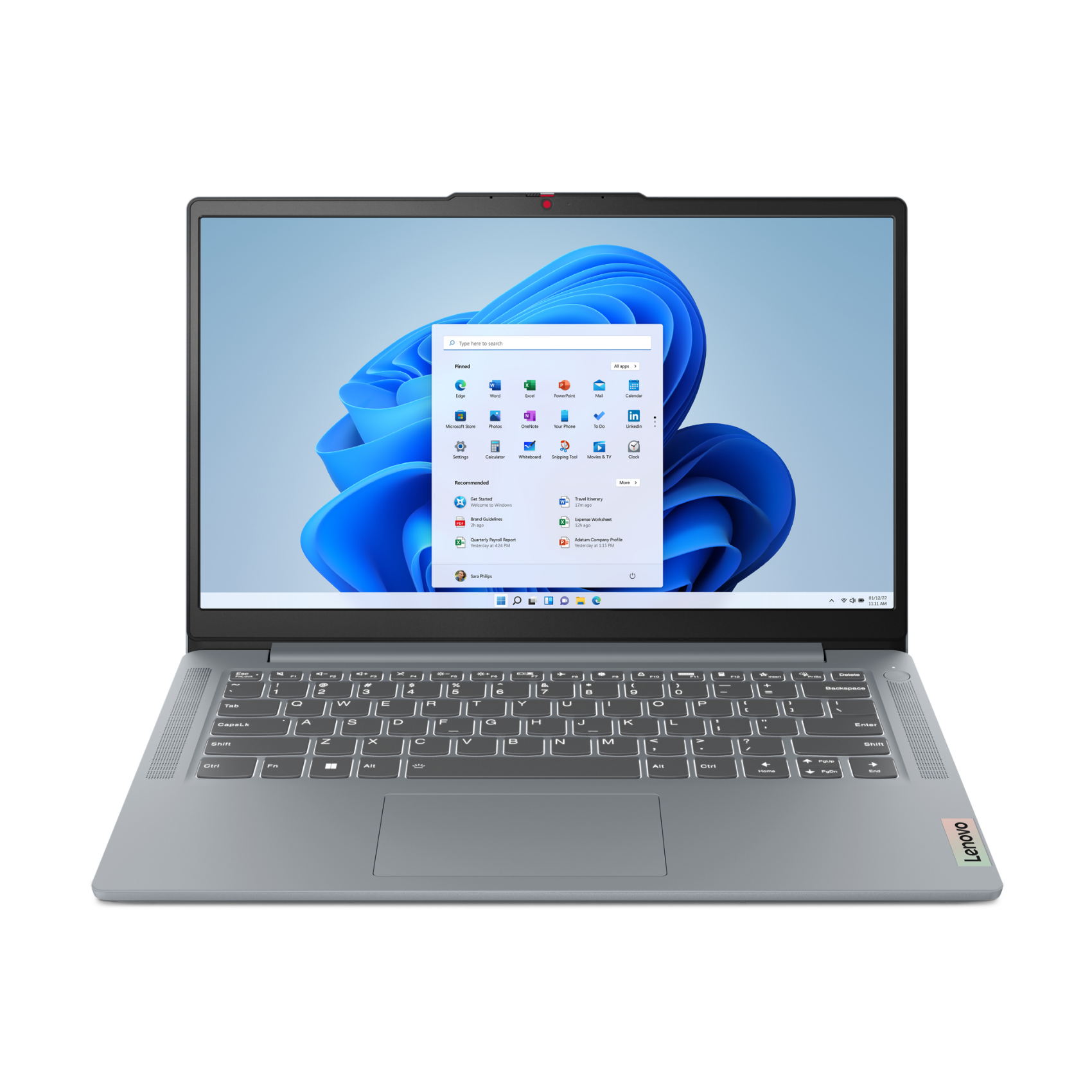 Lenovo IdeaPad Slim 3 14IAH8, 83eq0033ge, 14 Zoll, i5-12450H, 16GB, Win11 Home, Win11