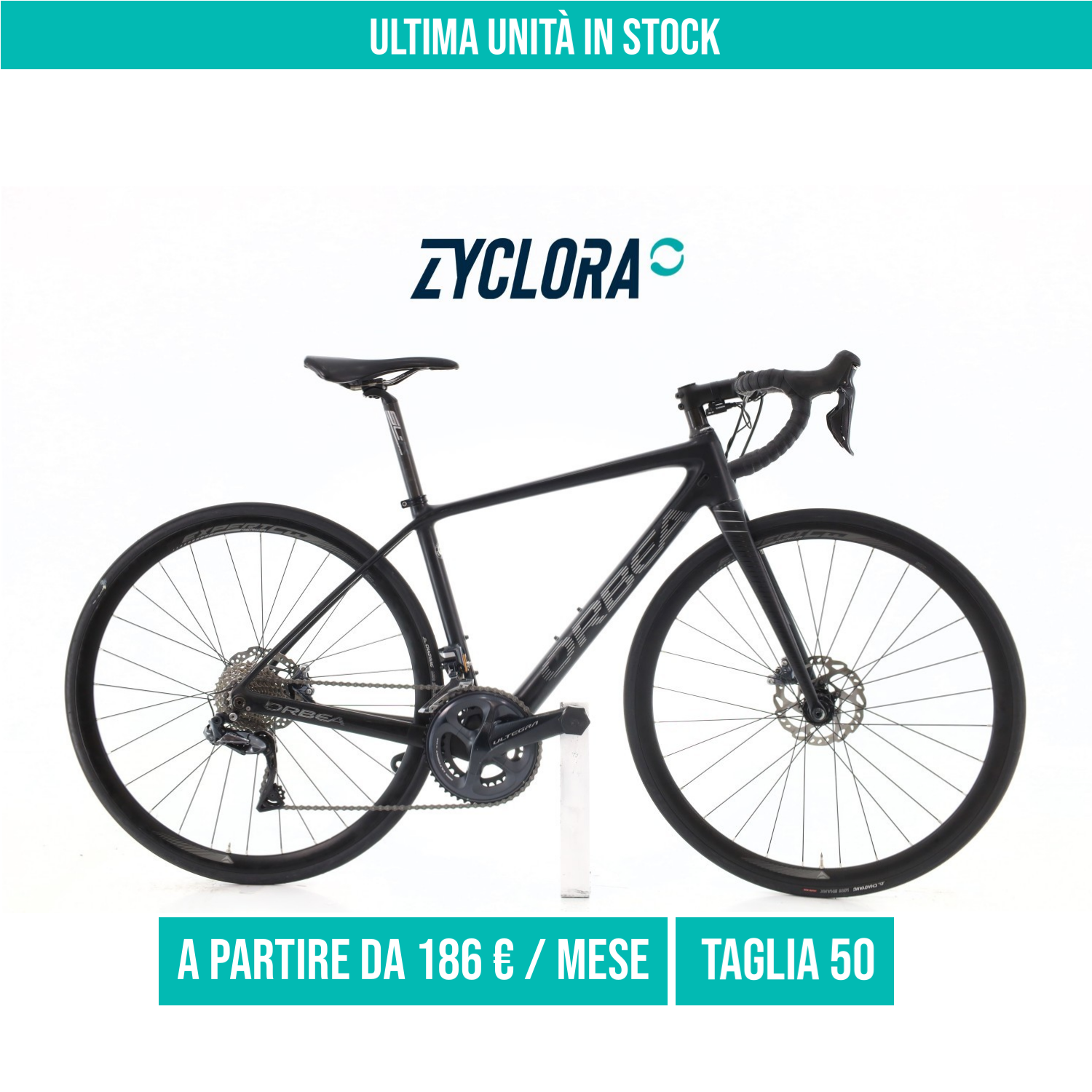 Orbea Orca Carbonio Di2 11V taglia 50 Semi-nuova