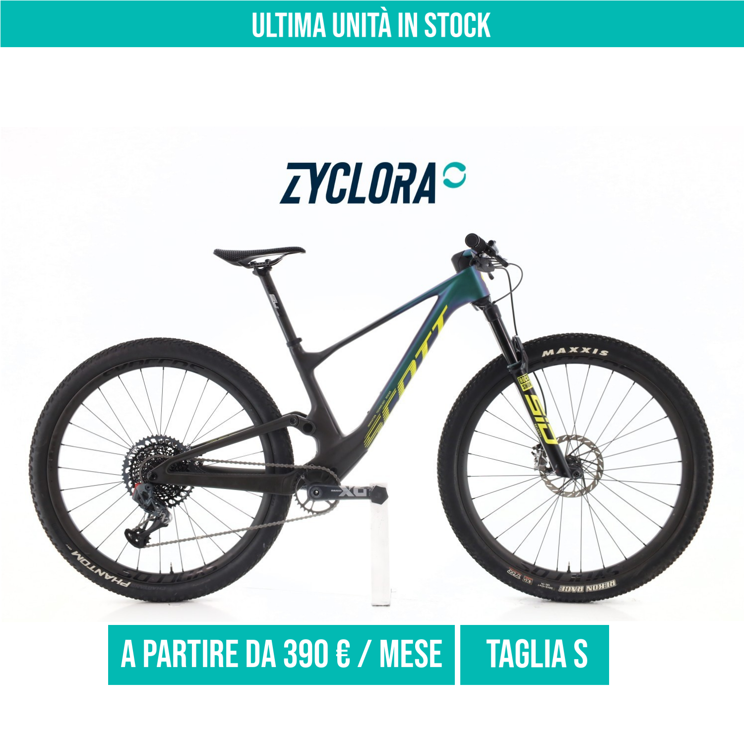 Scott Spark RC World Cup XX1 AXS taglia S Semi-nuova
