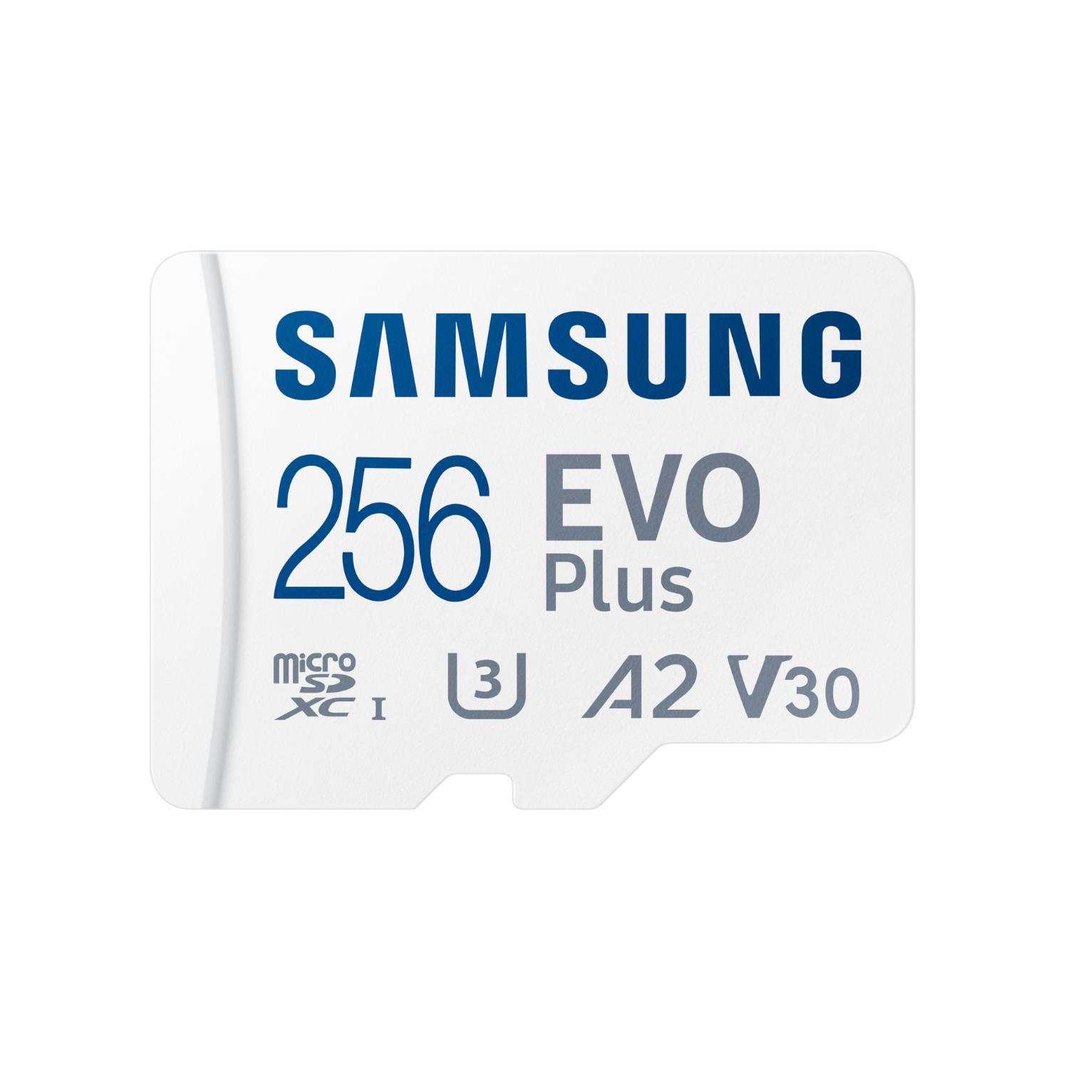 Samsung EVO Plus microSD-Speicherkarte 2024 inkl. SD Adapter, mb-mc256sa/eu, 256 GB, 256 GB