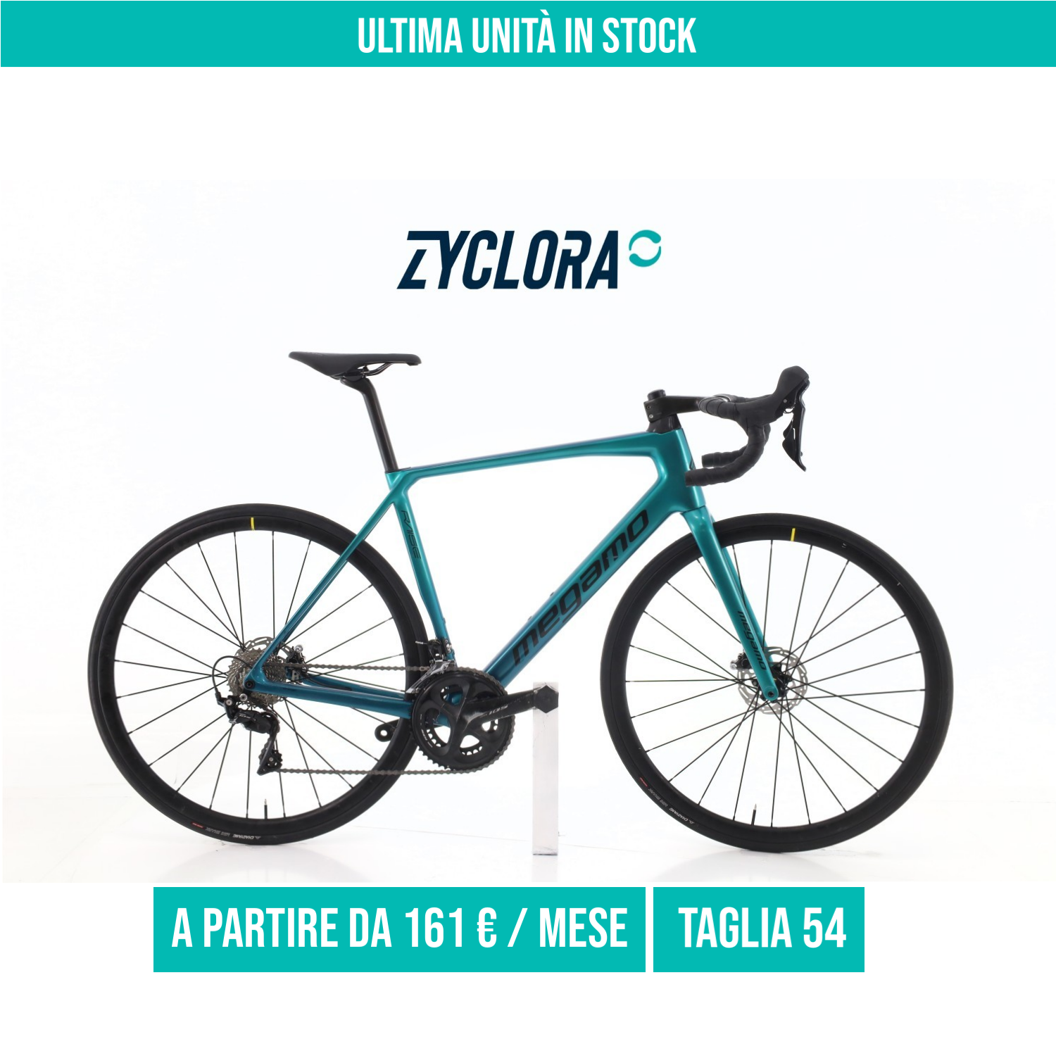 Megamo Raise 20 Carbonio taglia 54 Semi-nuova