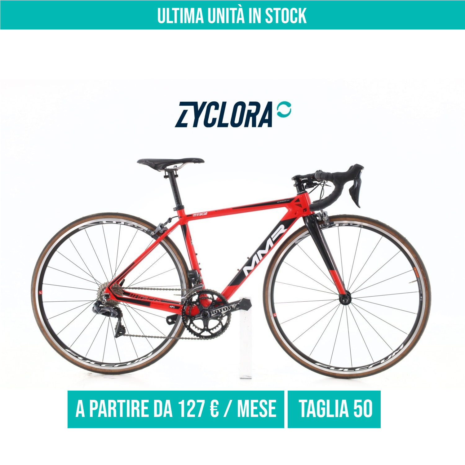 MMR Miracle Carbonio taglia 50 Semi-nuova