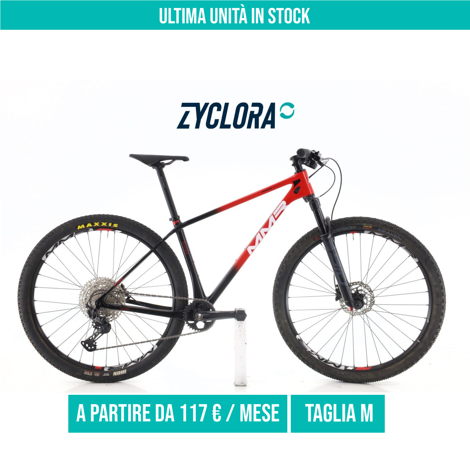 MMR Rakish Carbonio XT taglia M Semi-nuova