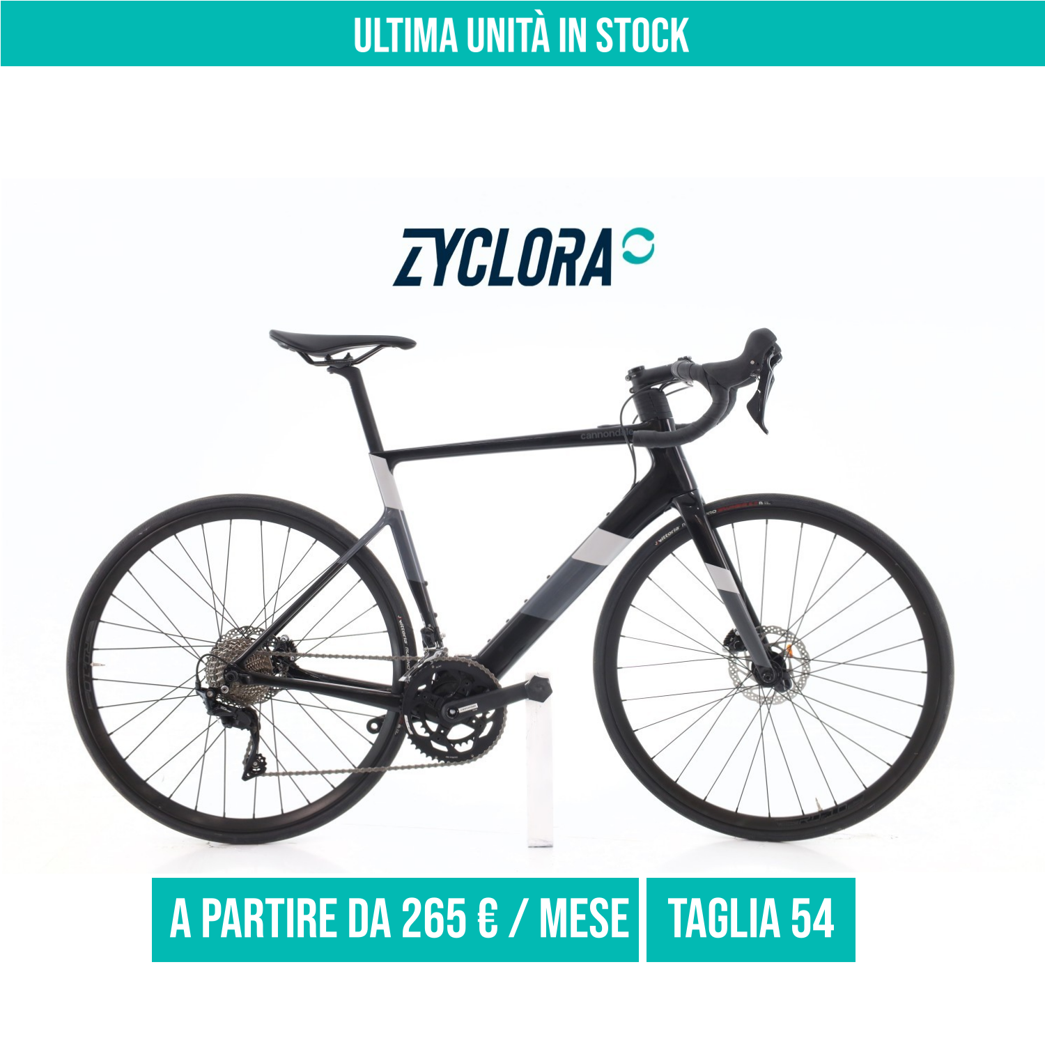 Cannondale Supersix Evo Carbonio taglia 54 Semi-nuova
