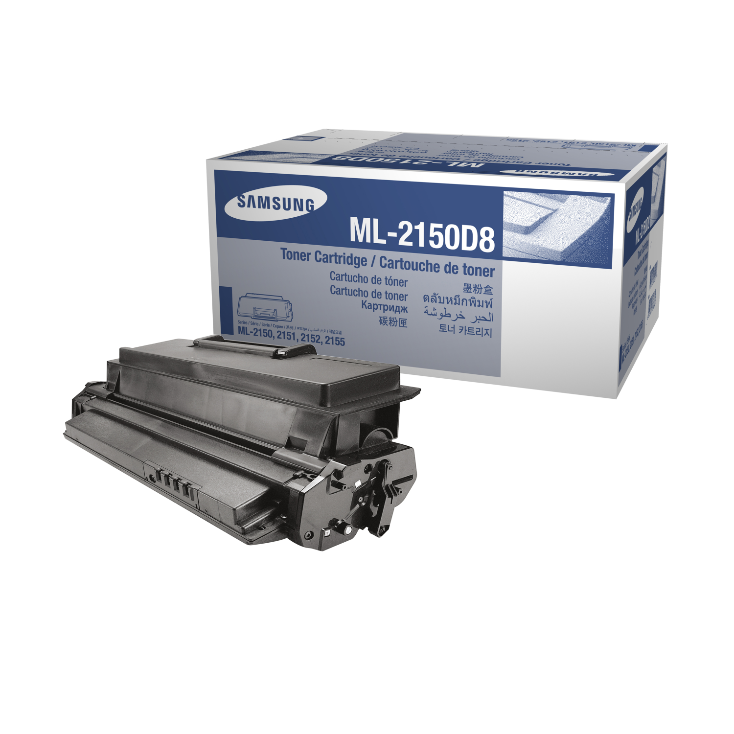 Samsung Trommel mit Toner ML-2150D8 schwarz, ml-2150d8/els