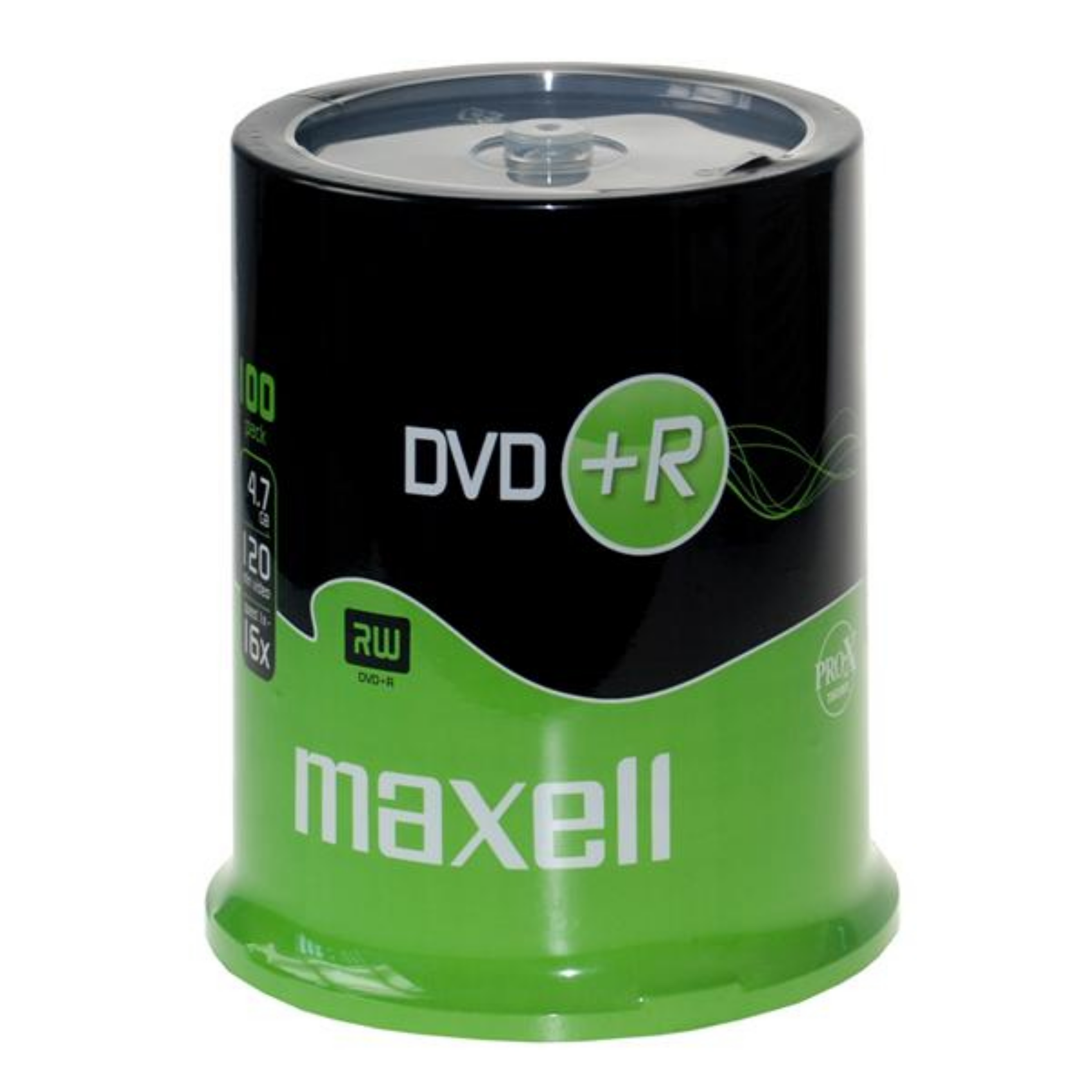 Maxell DVD+R 4.7GB 100pk, 275641, DVD+R, 120 mm, Spindel, 4,7 GB