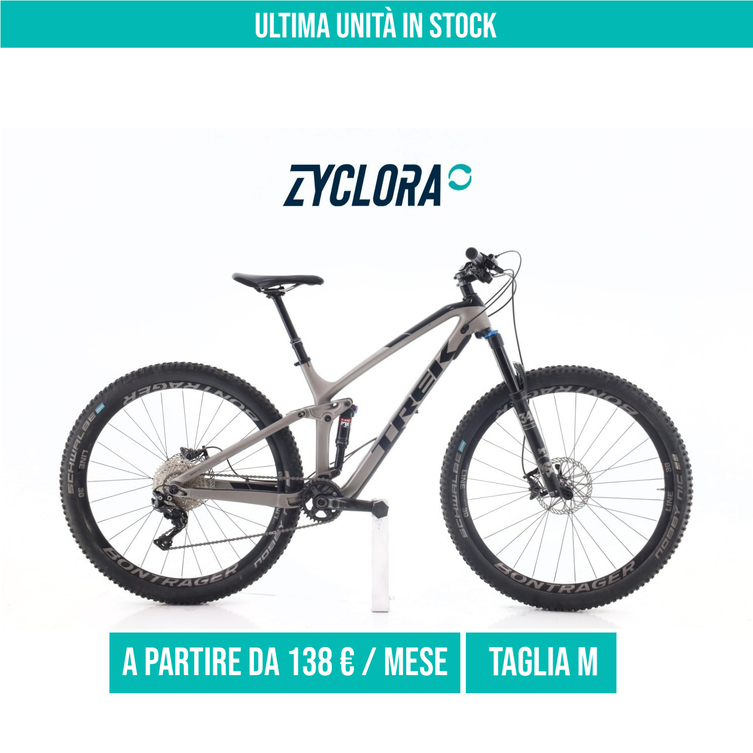 Trek Fuel EX 9.8 XT taglia M Semi-nuova