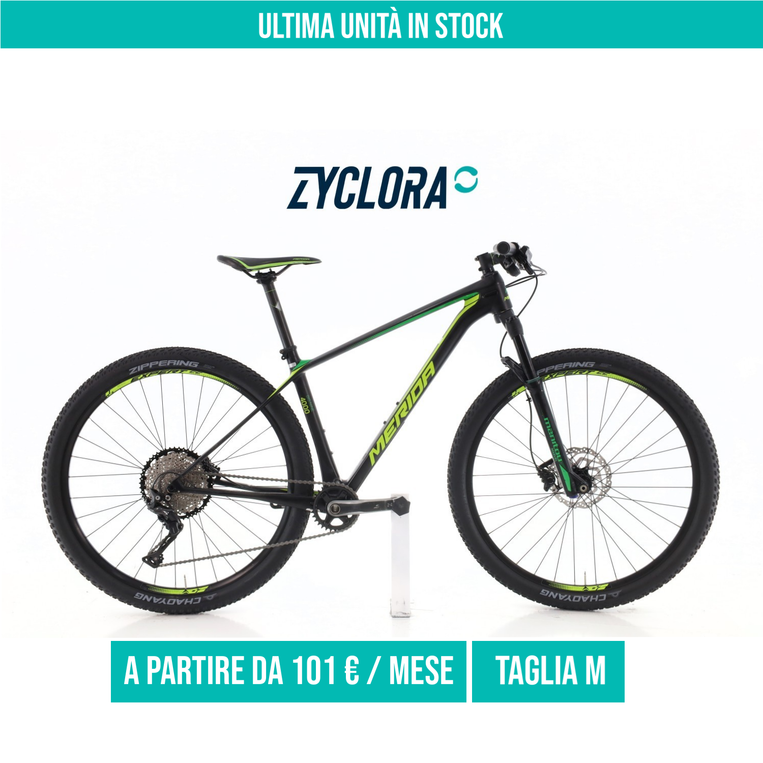 Merida Big.Nine 4000 Carbonio taglia M Semi-nuova