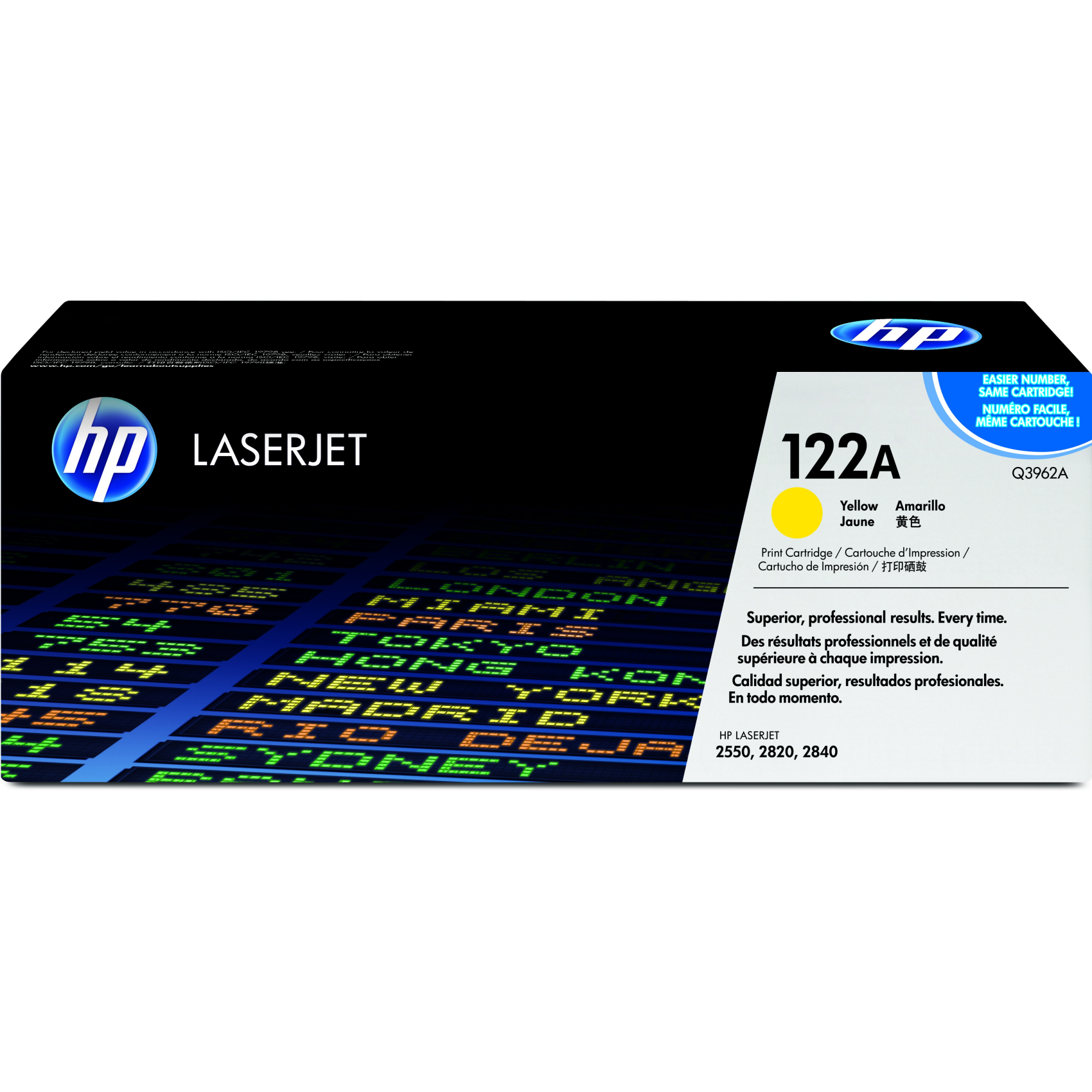 HP Toner 122A gelb, q3962a