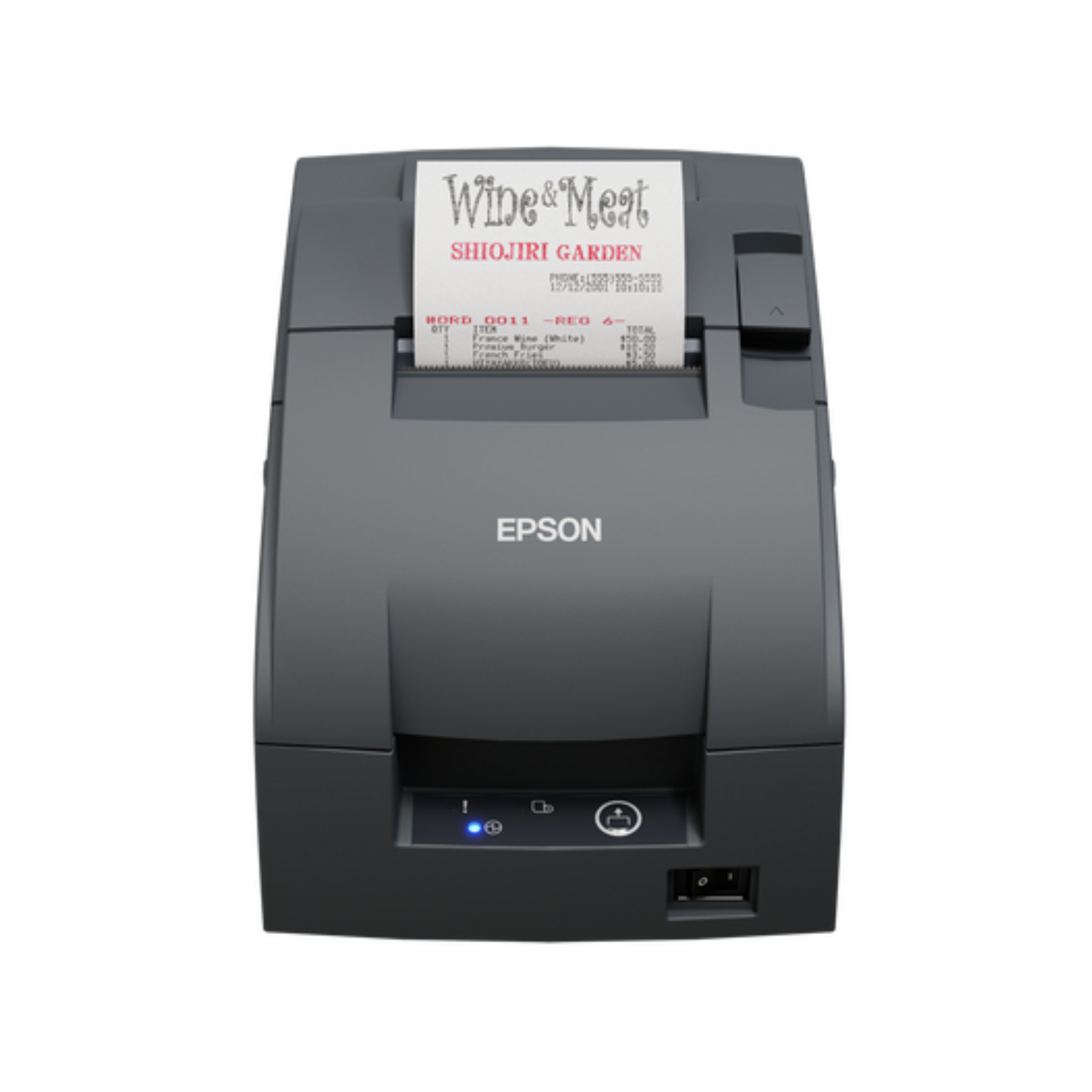 Epson TM-U220IIB, c31cl27142, 16 Zeichen pro Zoll, Grau, 20 KB, 64 dB, ESC/POS, USB 2.0